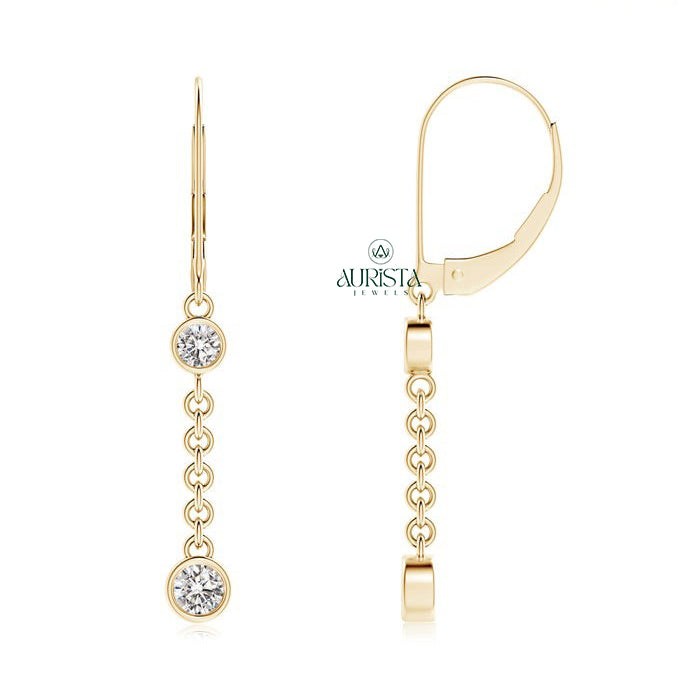 Sparkle Earrings with Premium Diamond