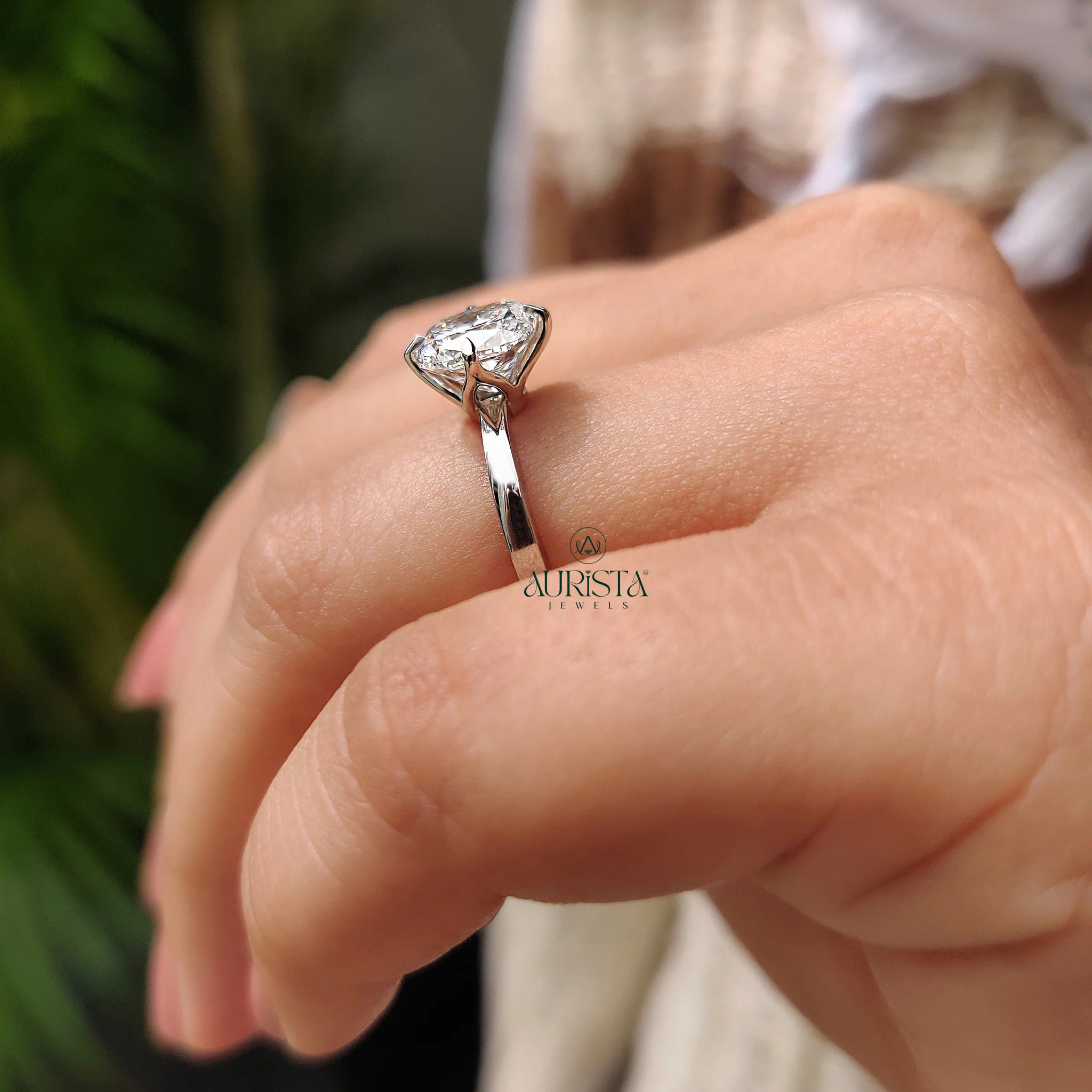 Dreamy Cushion Cut Solitaire Ring