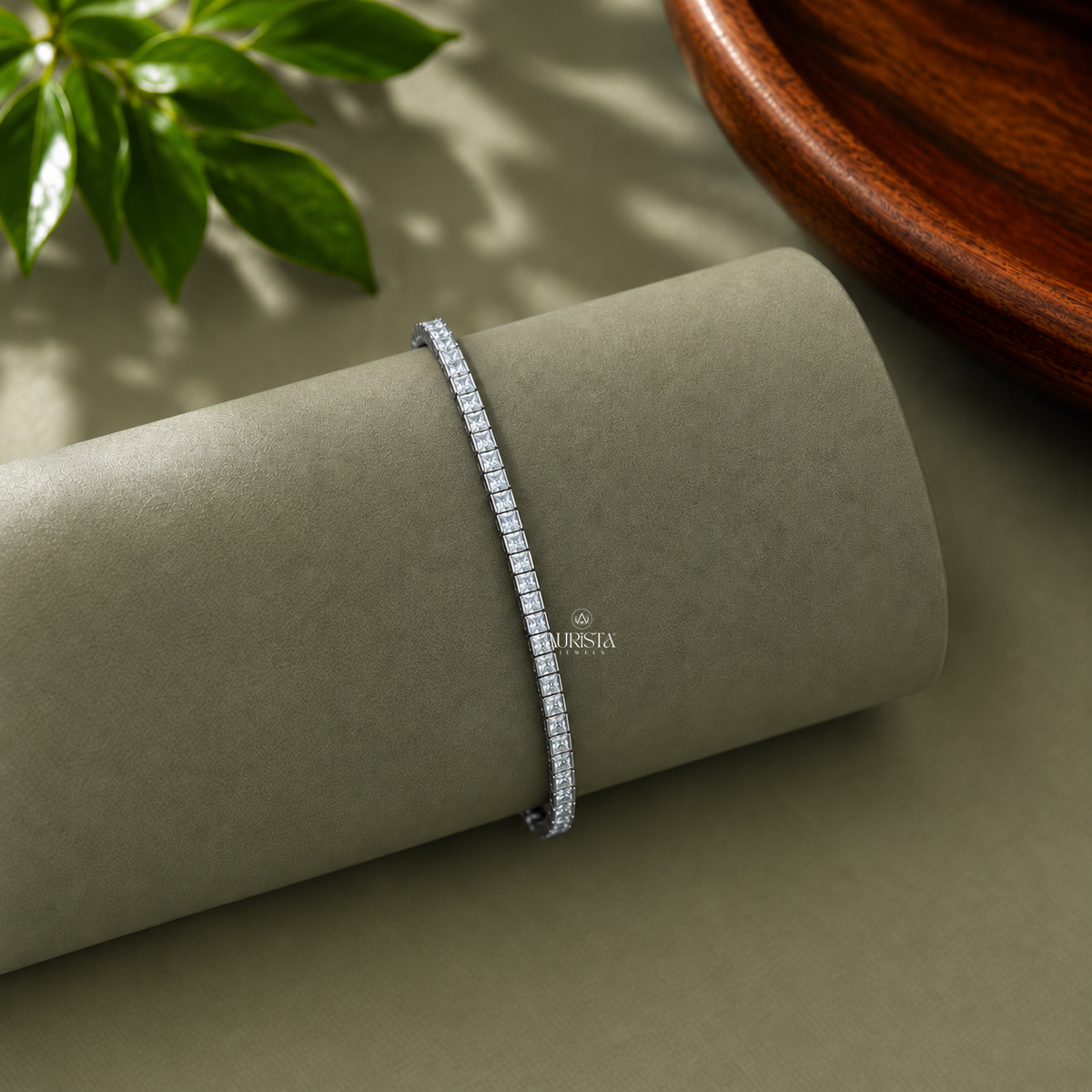 Classic Tennis Bracelet Lab Grown in Diamond Sparkling Line Chain Chic Jewelry