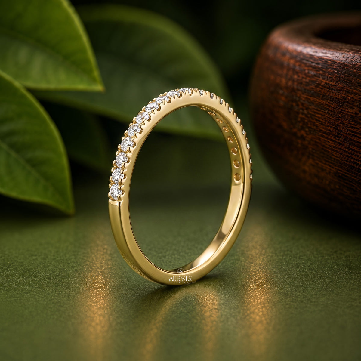 Pear Shape Lab Grown Diamond Ring Set, Halo Split Shank Pave Side Stones Bridal Jewelry