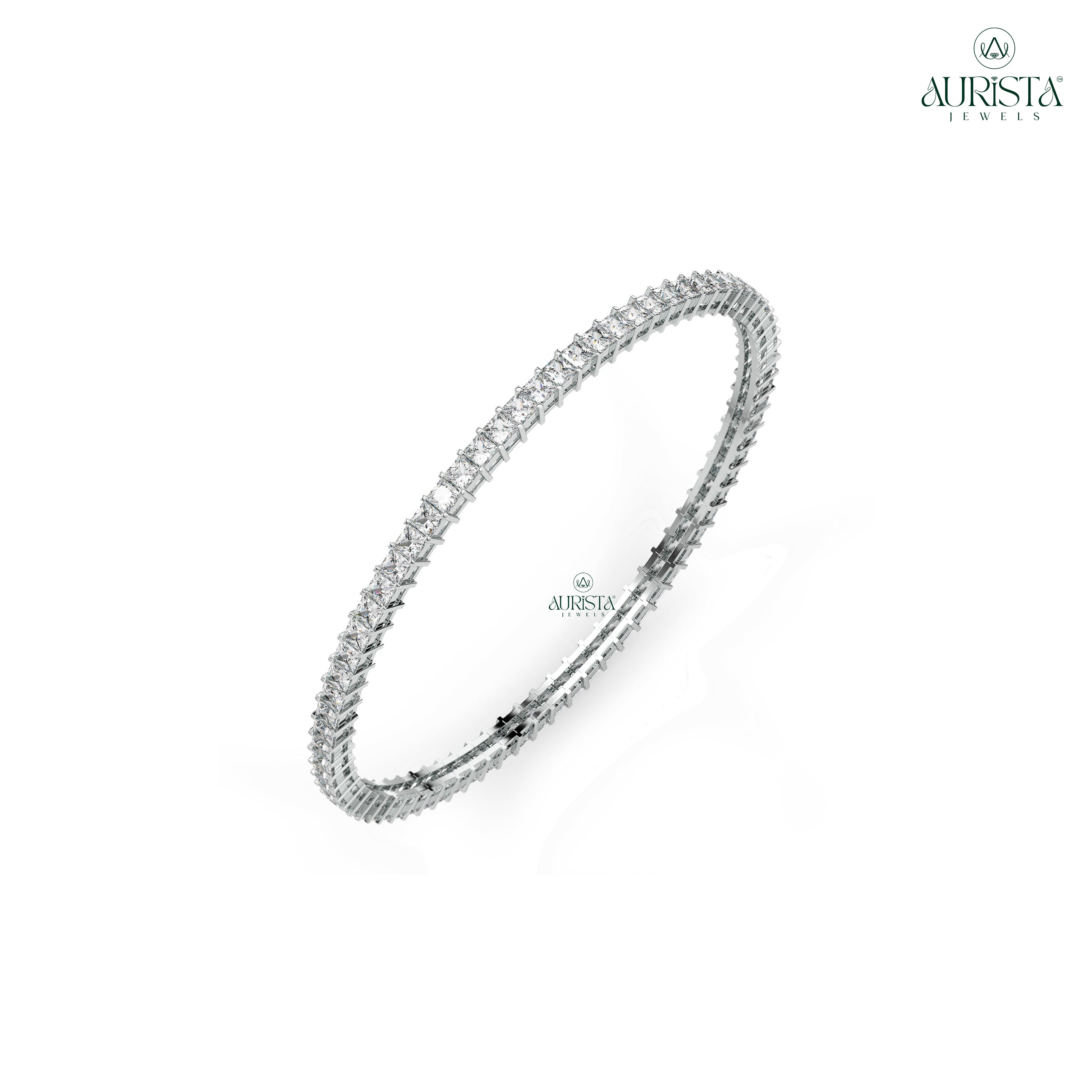 Promise of Light – Tennis Bracelet with Round Diamonds
