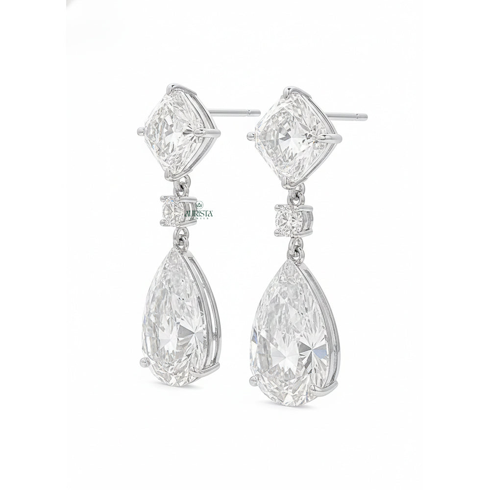 Infinite Radiance – Diamond Earrings