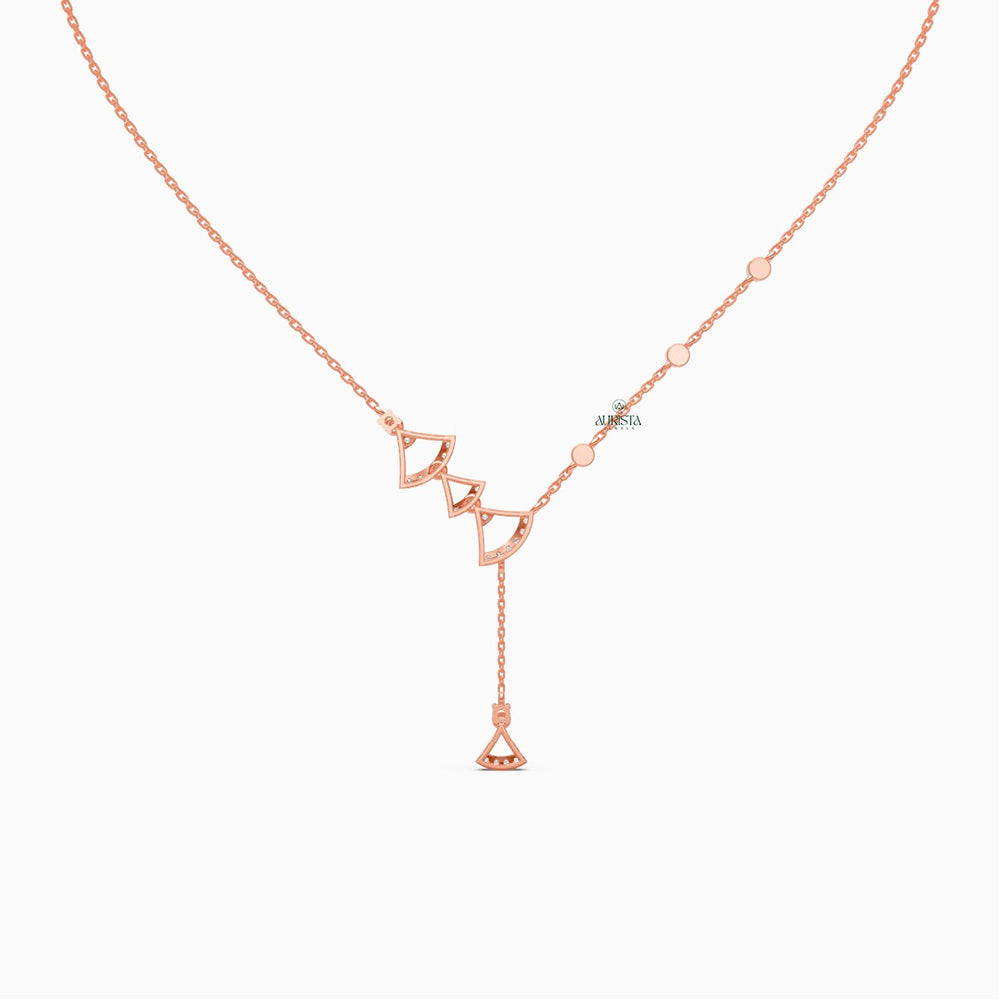 Forever Glow Diamond Necklace in Gold