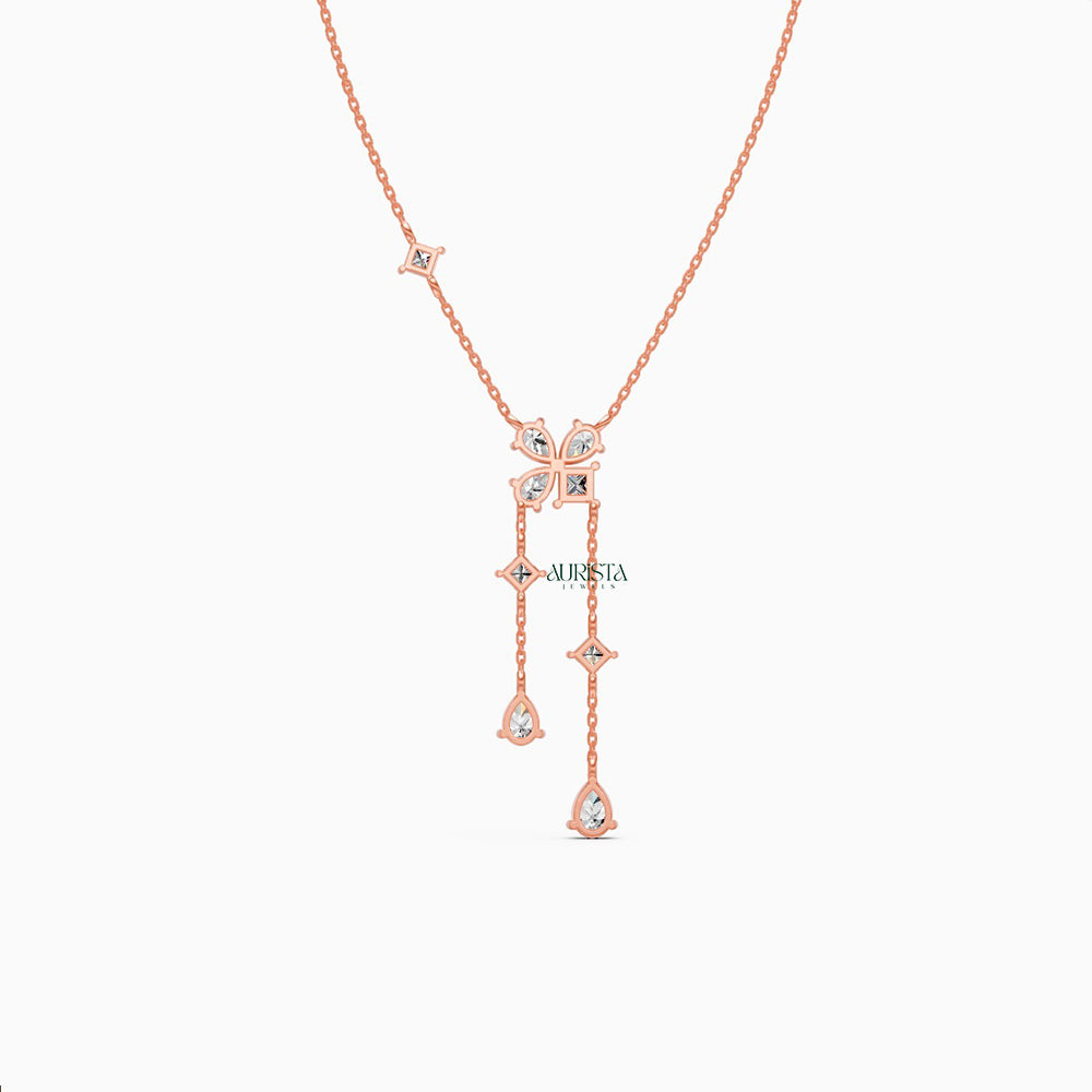 Shimmering Glow Diamond Necklace
