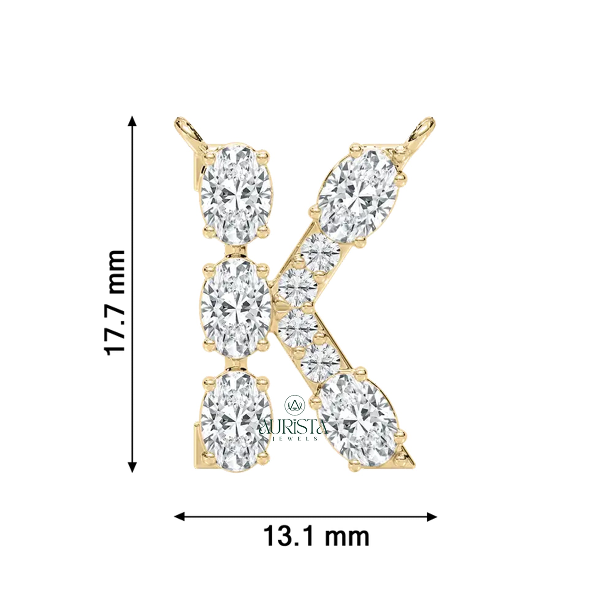 Your Personal Letter In Pure Gold