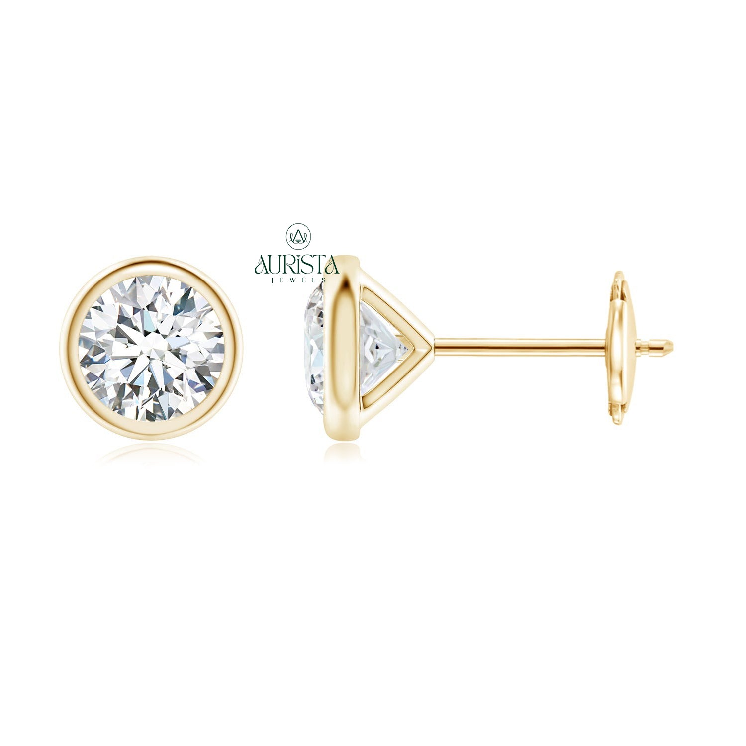 Graceful Earrings with Premium Diamond