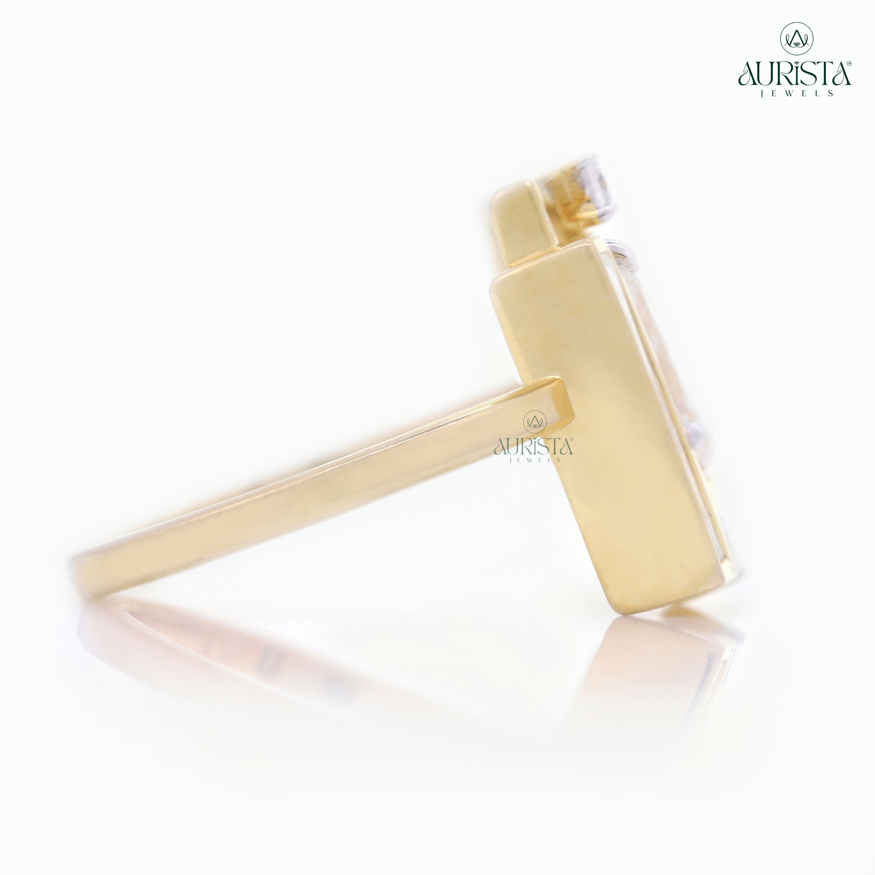Promise Eternal – Yellow Gold Ring with Mix Diamond