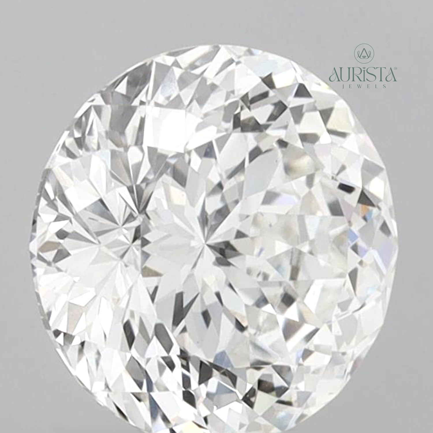 IGI Certified 2.01 CT Round Shape Lab Diamond for Jewelry
