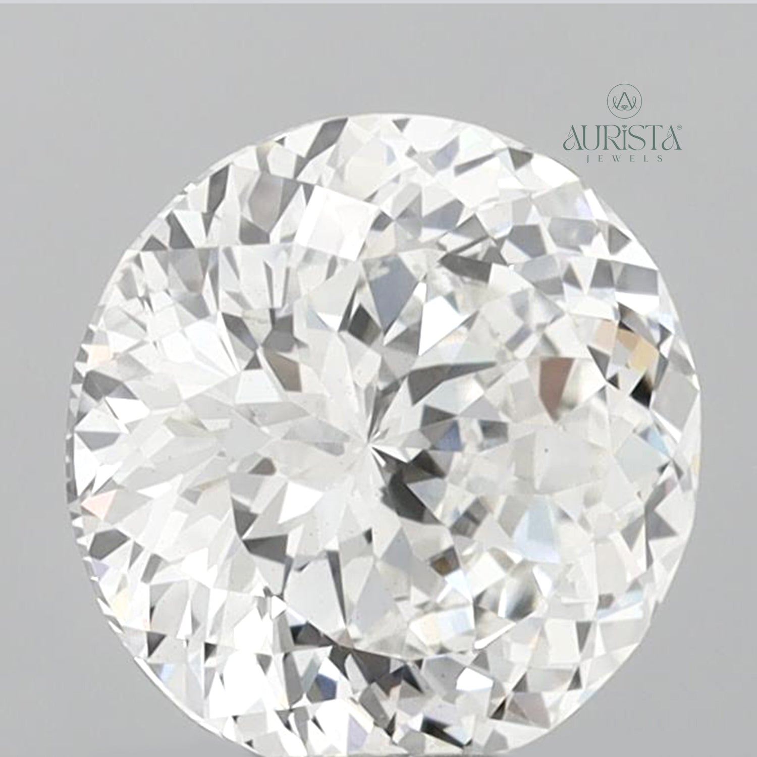 IGI Certified 3.28 CT Round Shape Lab Diamond for Jewelry