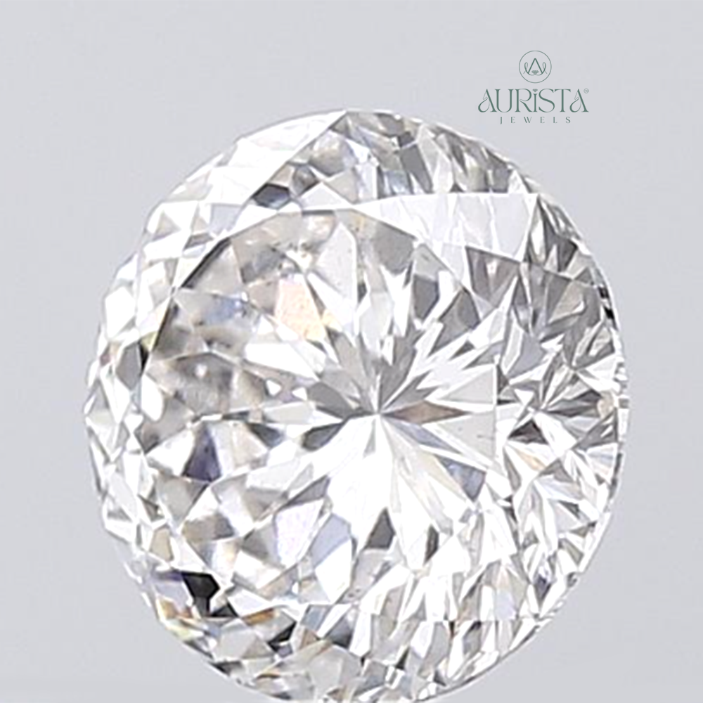 1.50 CT Round Portuguese Shape Lab Diamond for Jewelry