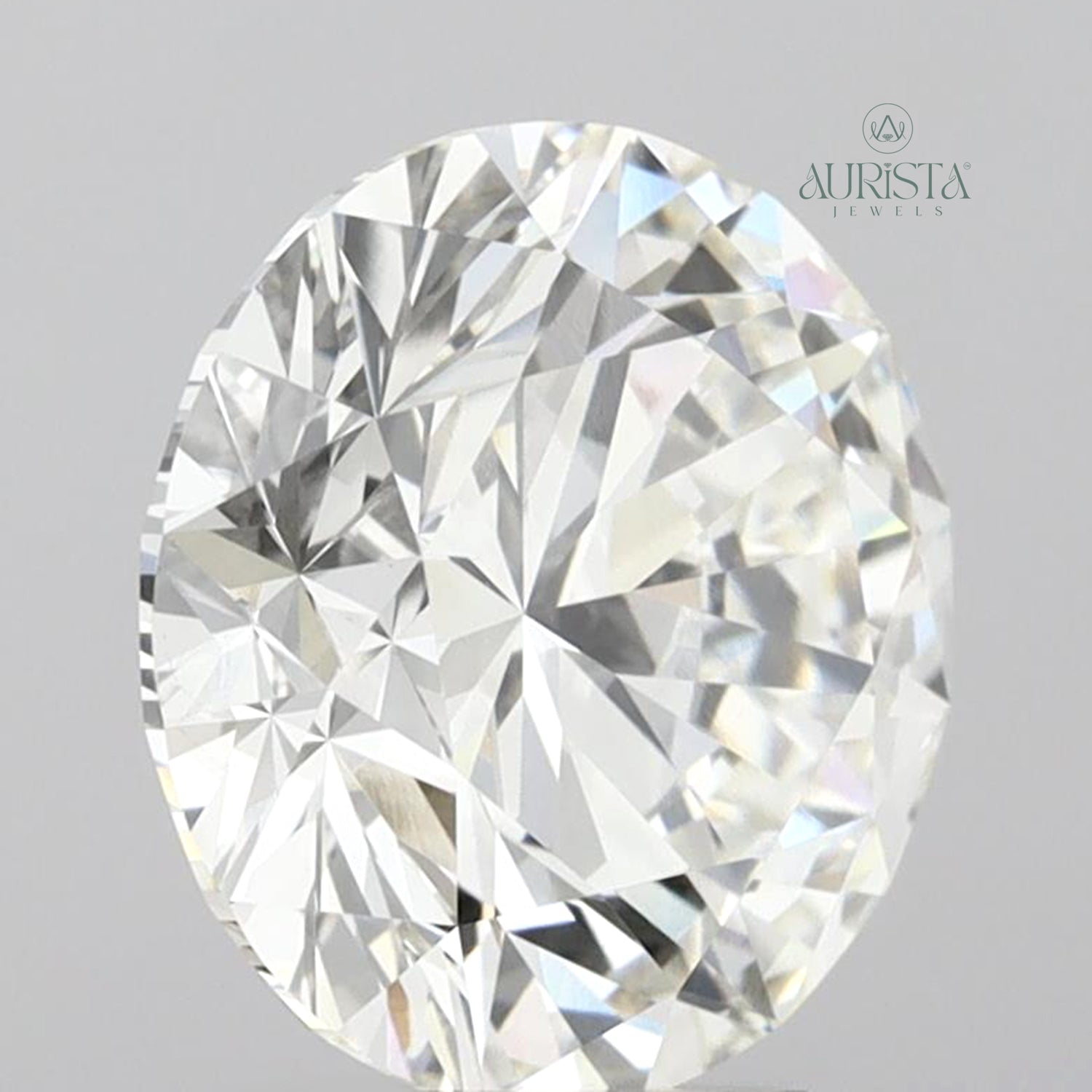 IGI Certified 5.32 CT Round Shape Lab Diamond for Jewelry