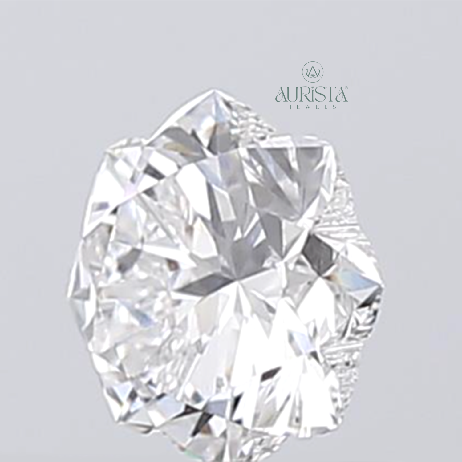 0.75 CT Flower Shape Lab Diamond for Jewelry