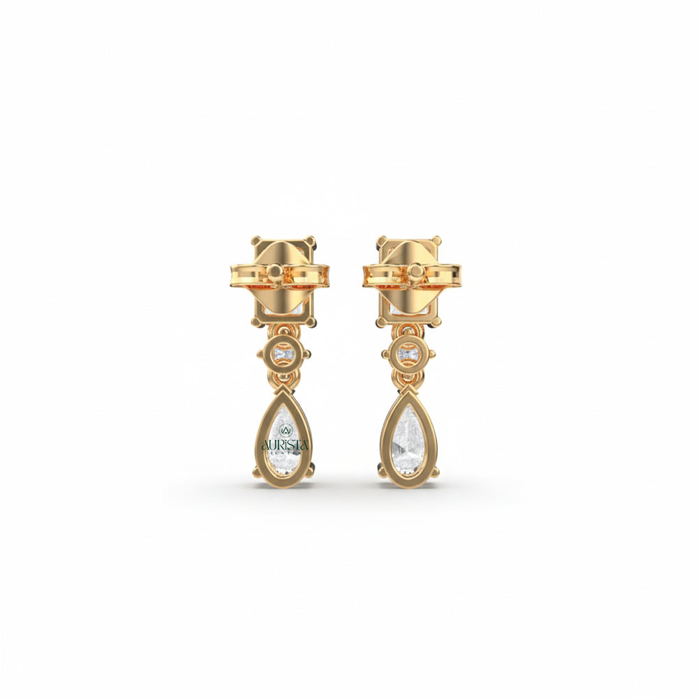 Timeless Sparkle – Diamond Earrings