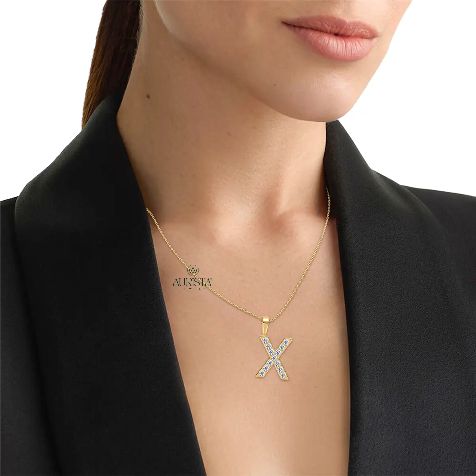 Personalised Golden Initials With Timeless Elegance