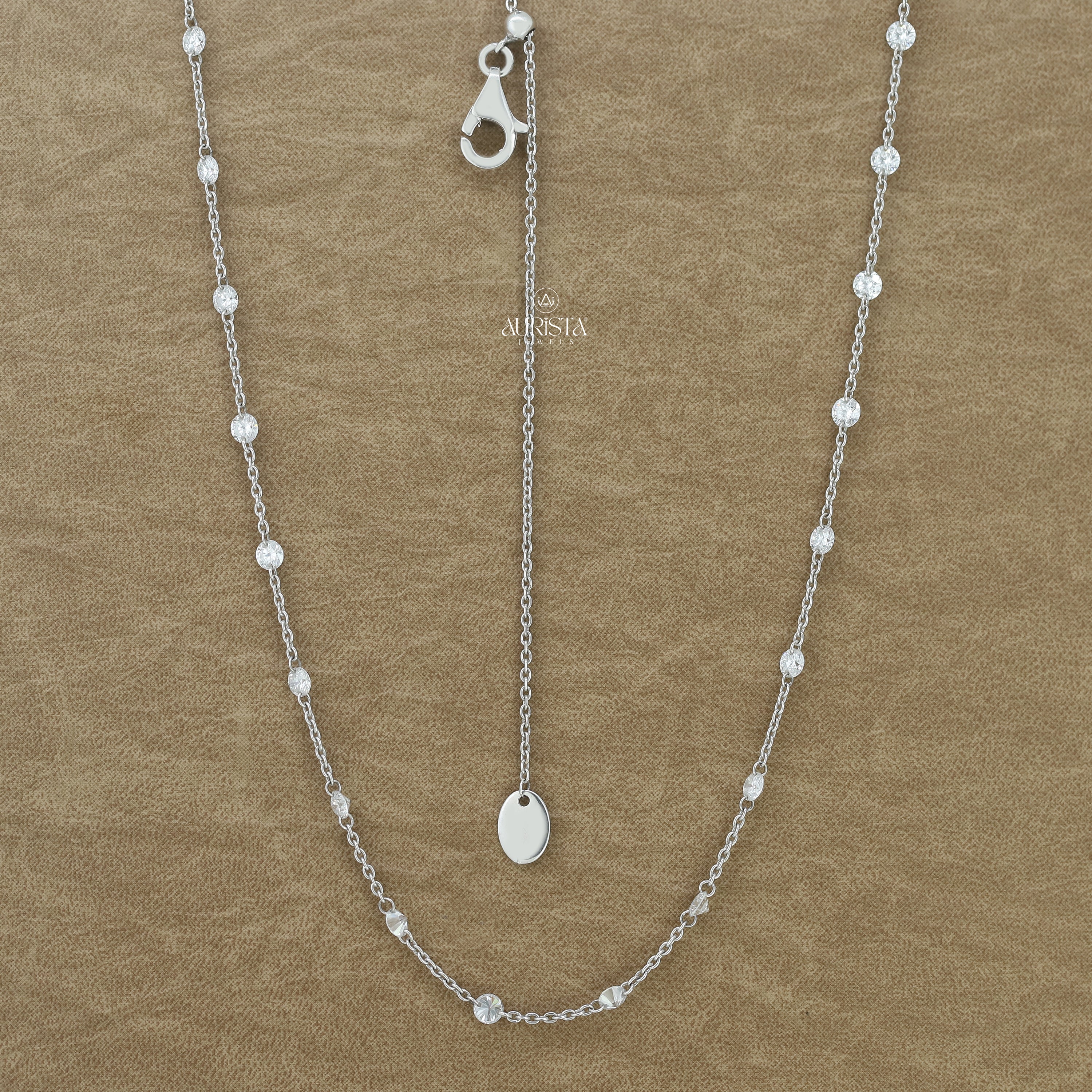 Eternal Radiance Diamond Necklace in Gold