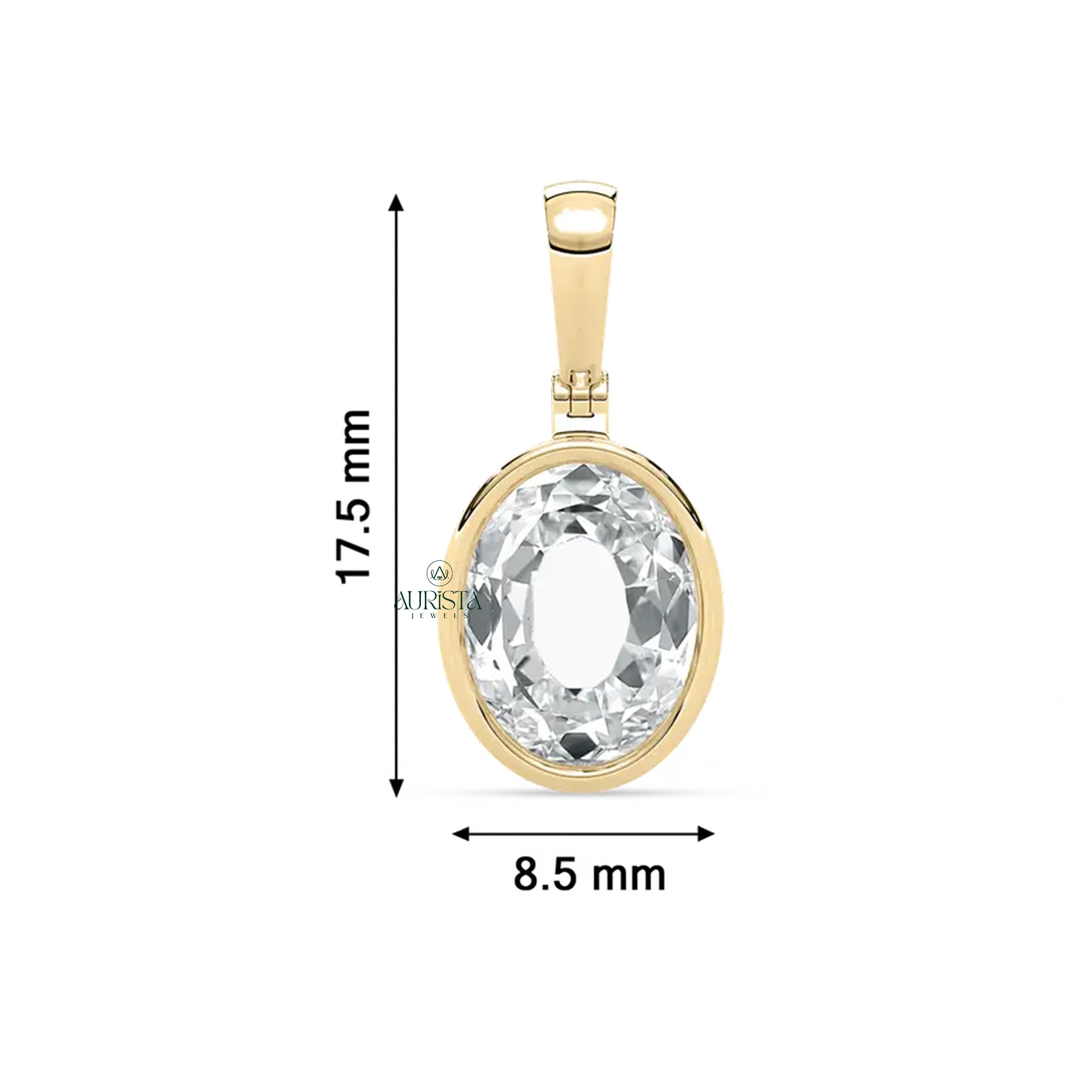 Elegant Initial Necklace – Sparkling Gold Pendant