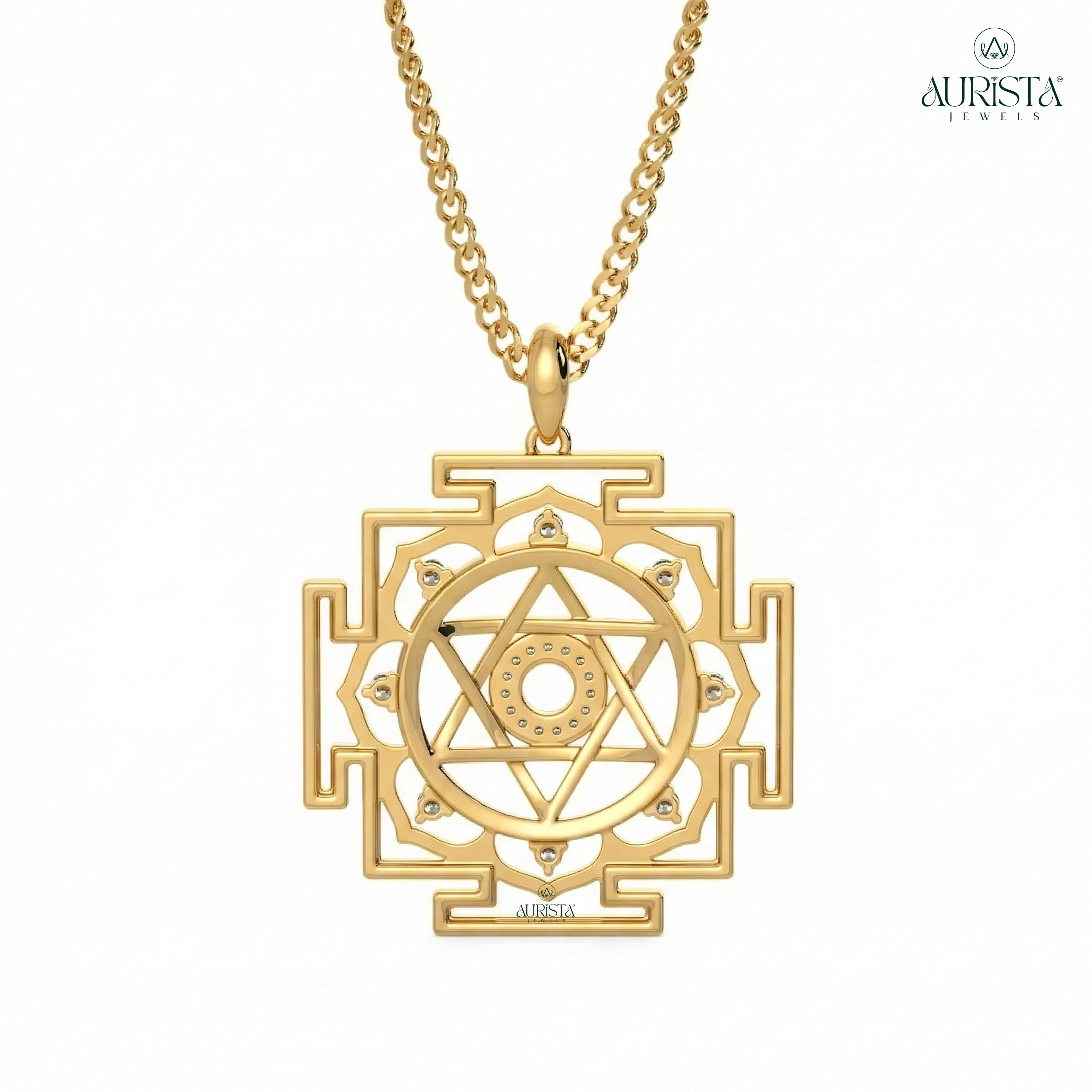 Pure Diamond Pendant for Men