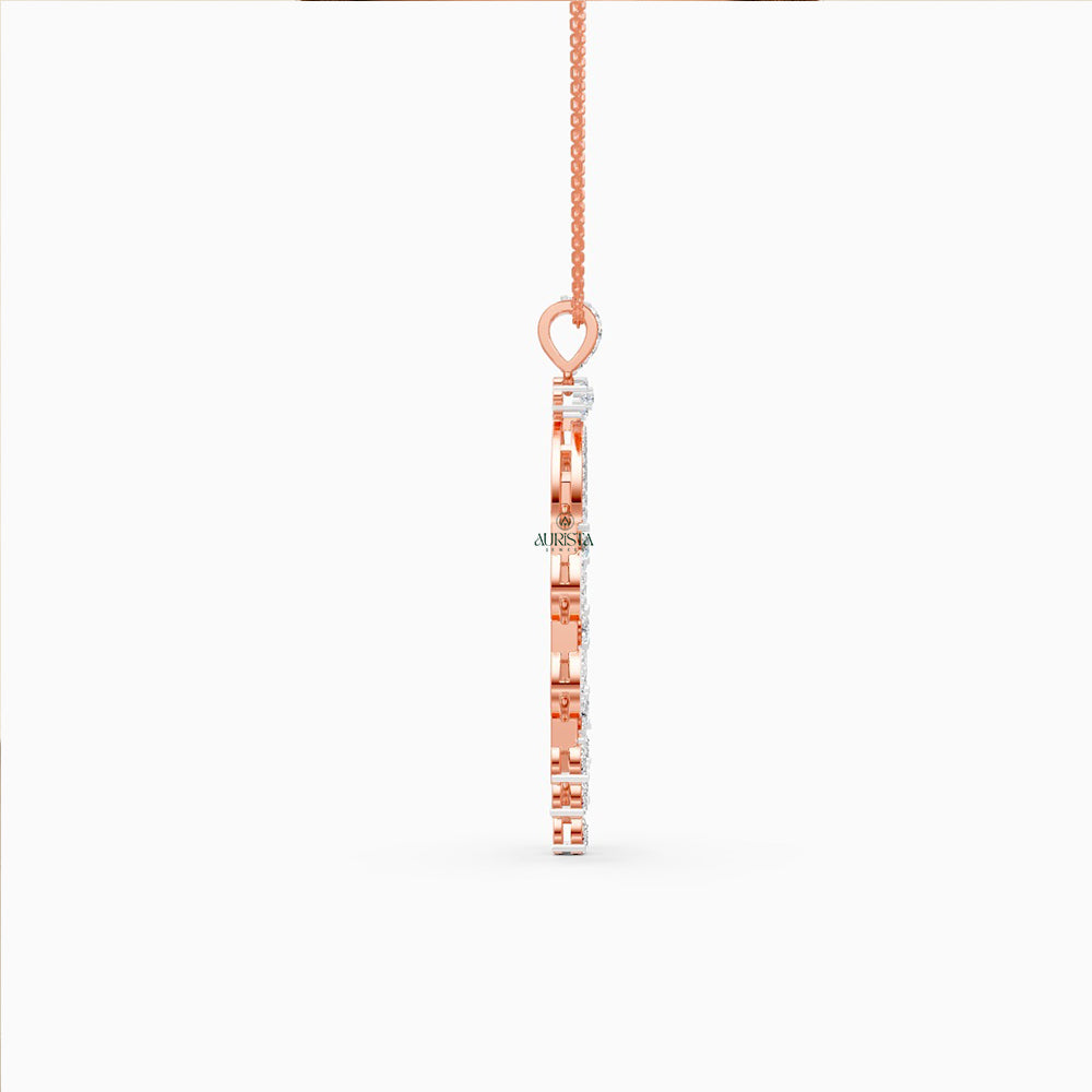 Forever Glow Diamond Necklace in Gold