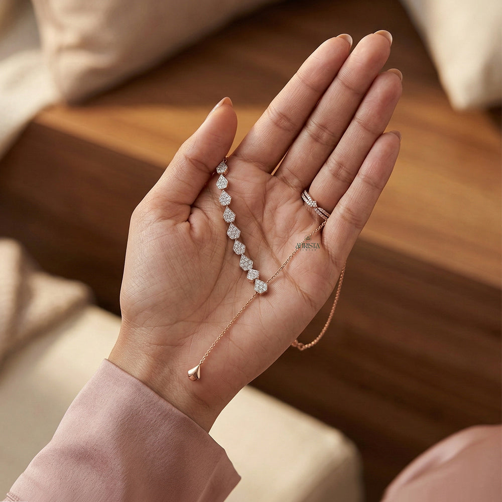 Shimmering Glow Diamond Necklace