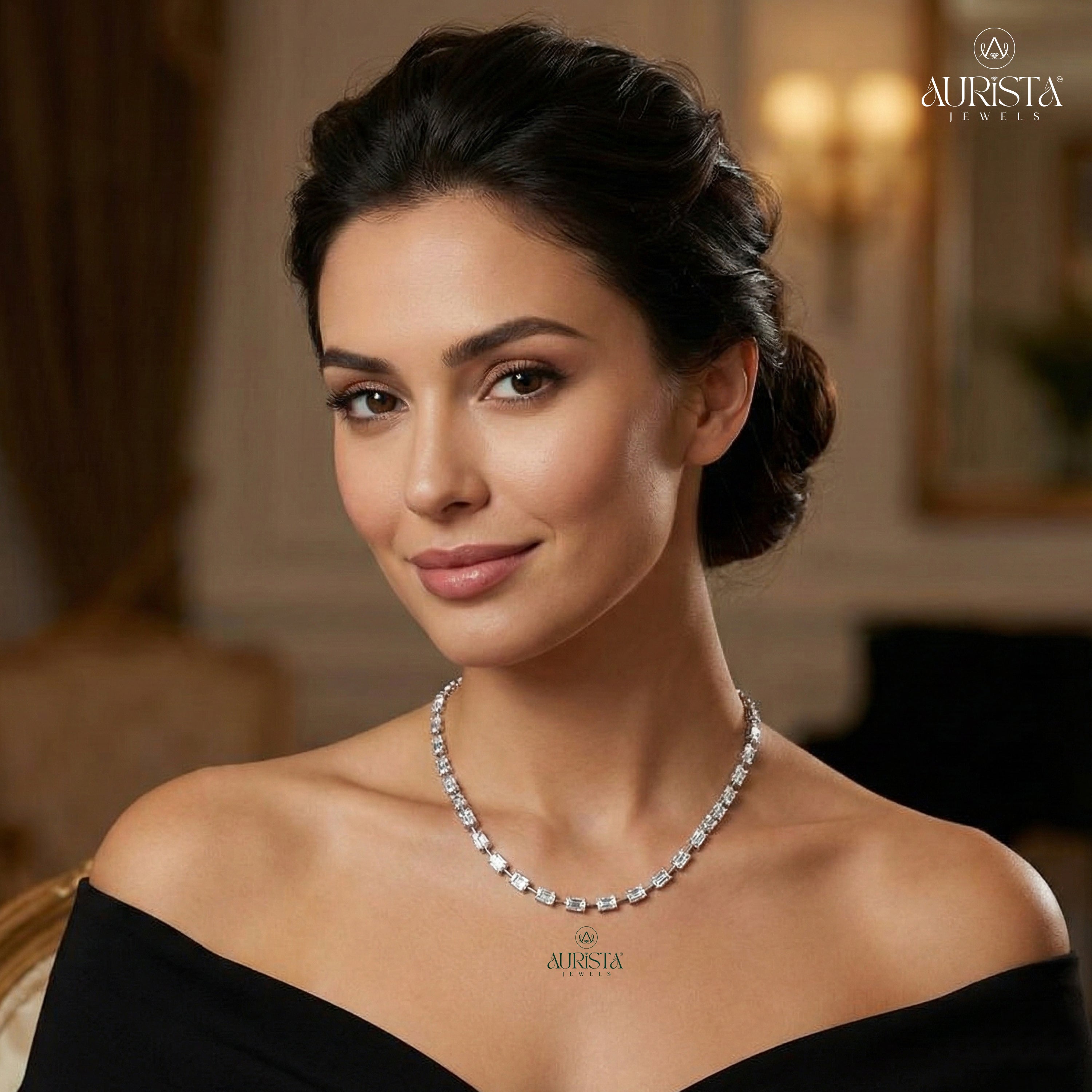 Spark of Eternity Necklace with Diamond