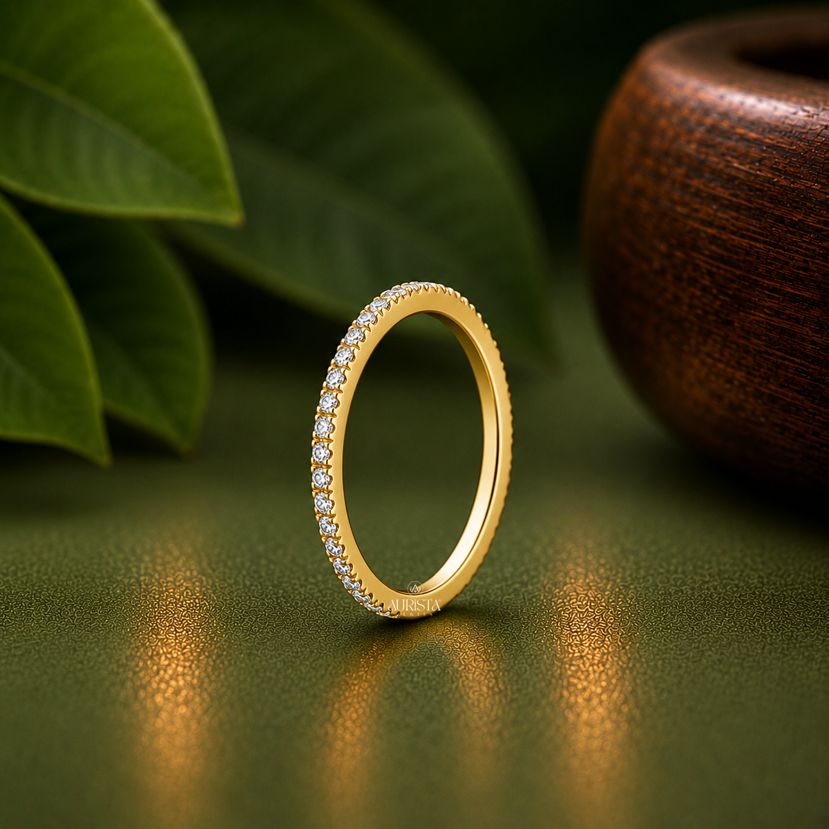 Cushion Shape Lab Grown Diamond Ring, Vintage Floral bridal-set Side Stones Fine Jewelry