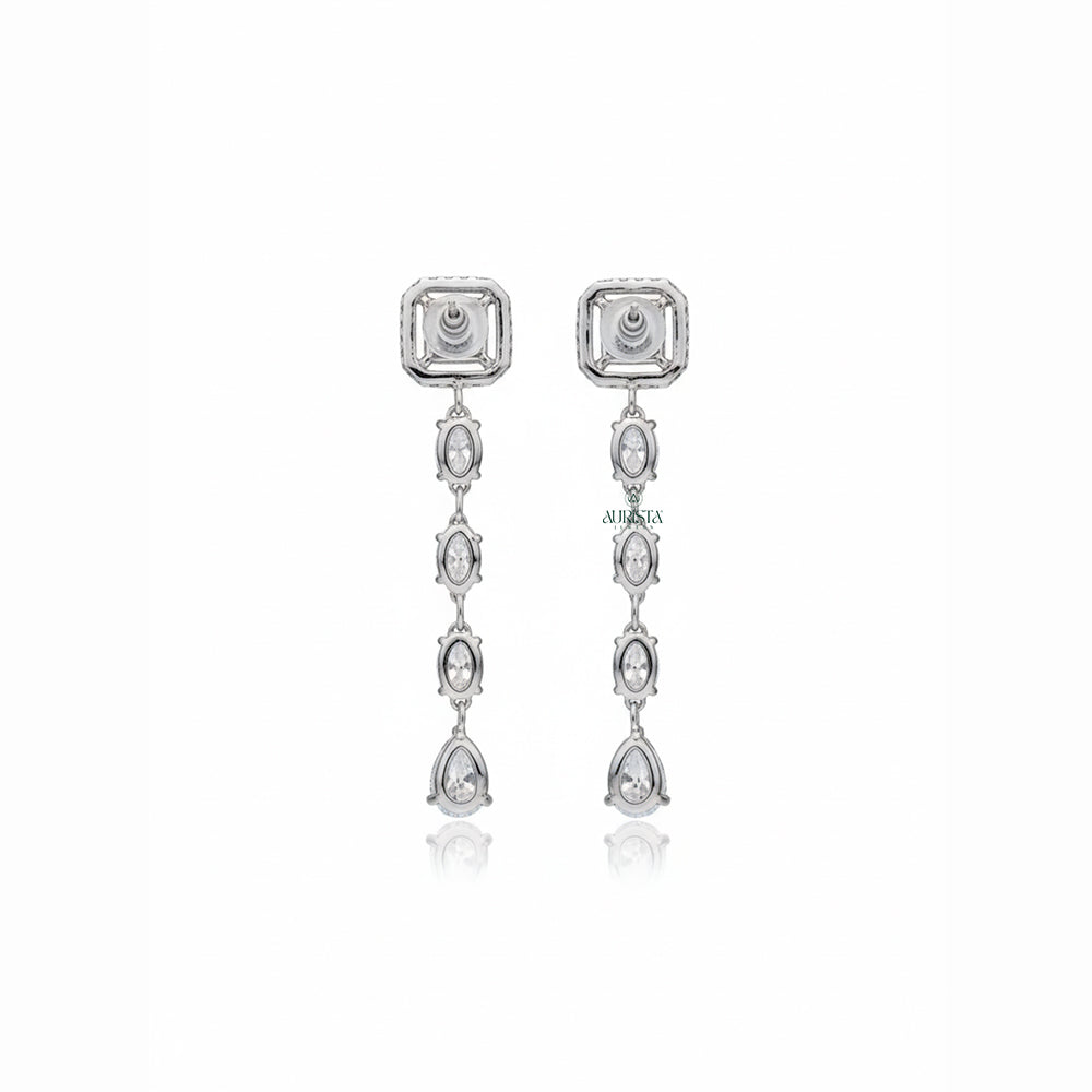 Radiant Bloom – Diamond Earrings