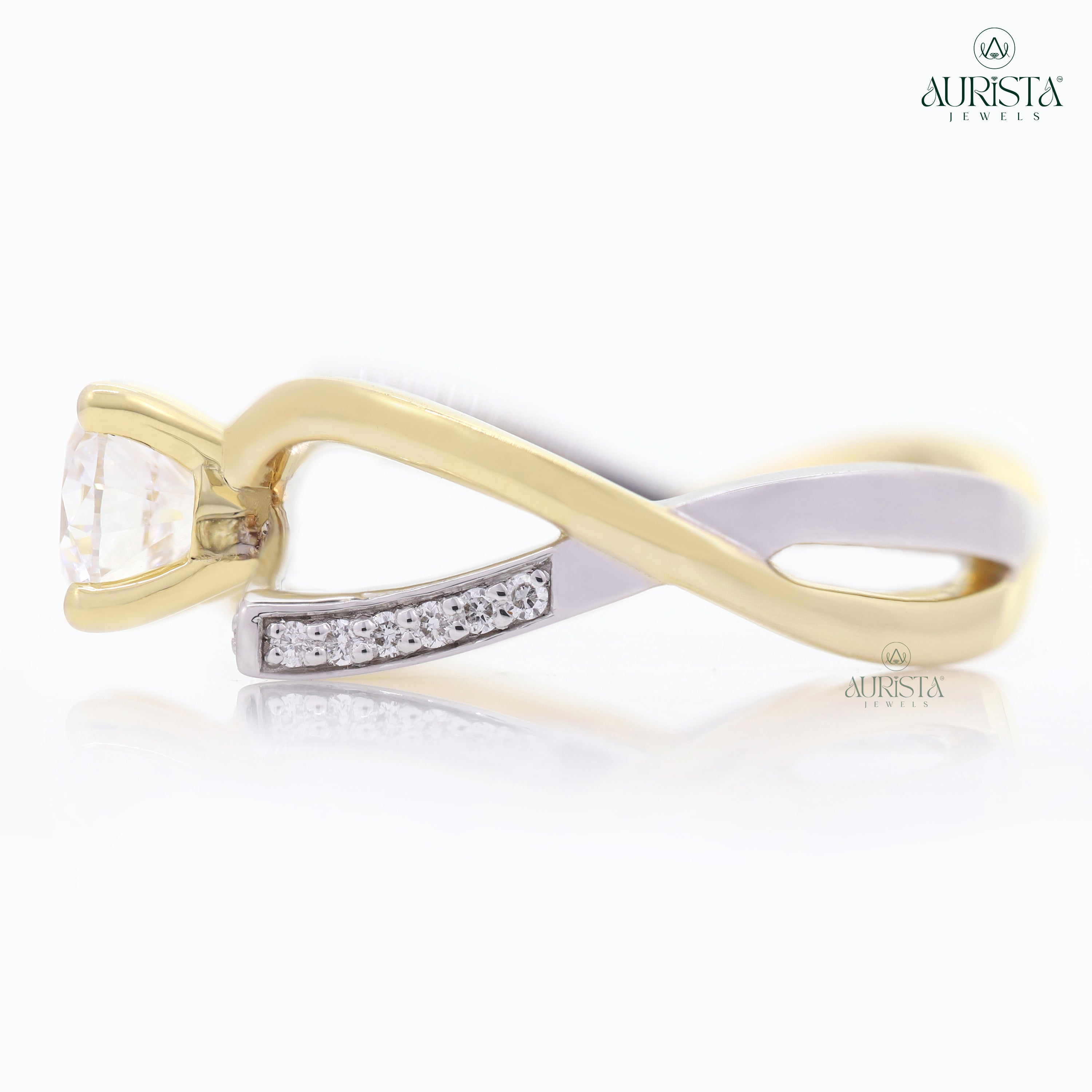 The Diamond of Forever – Custom Round White Diamond Ring