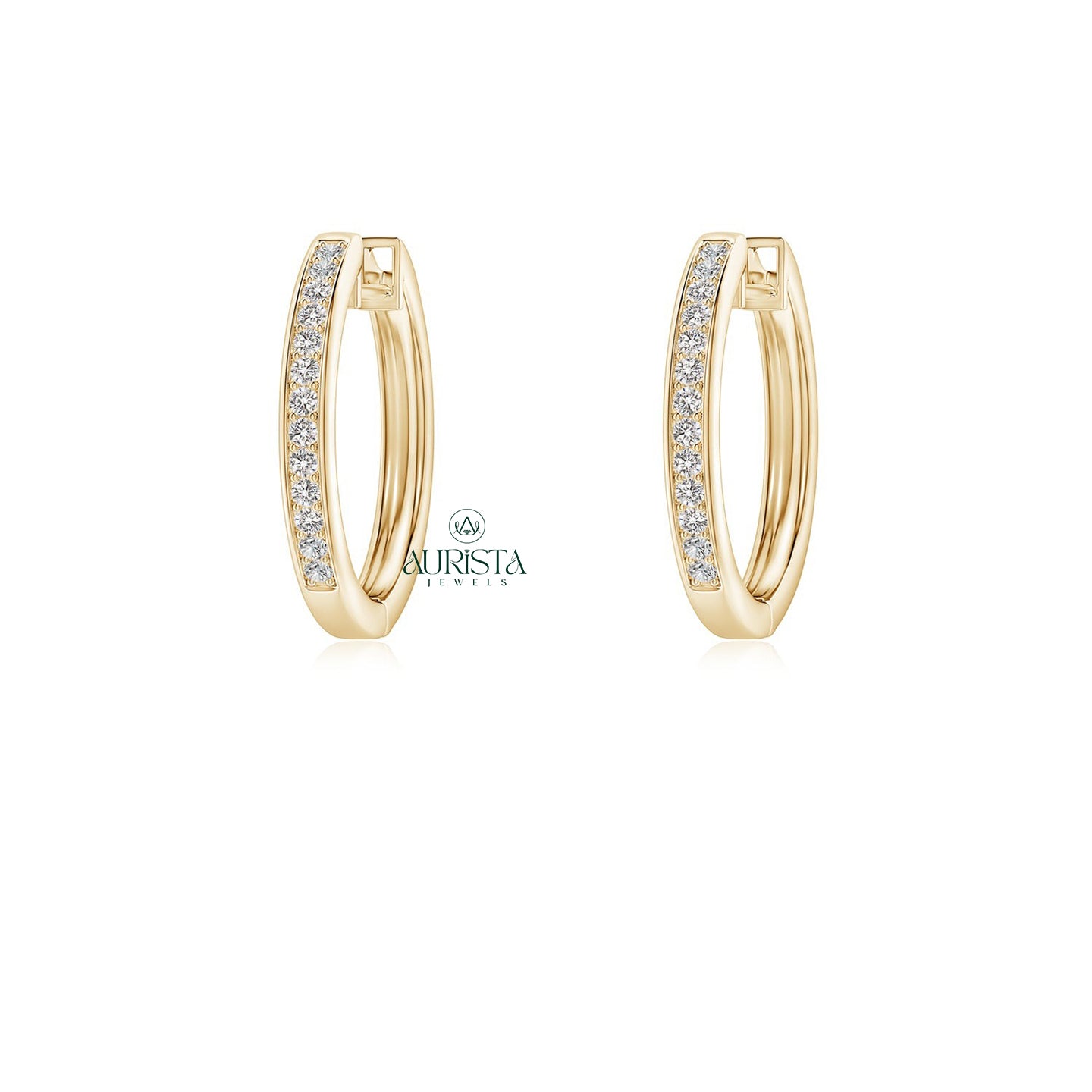 Fashion Earrings with Premium Diamond