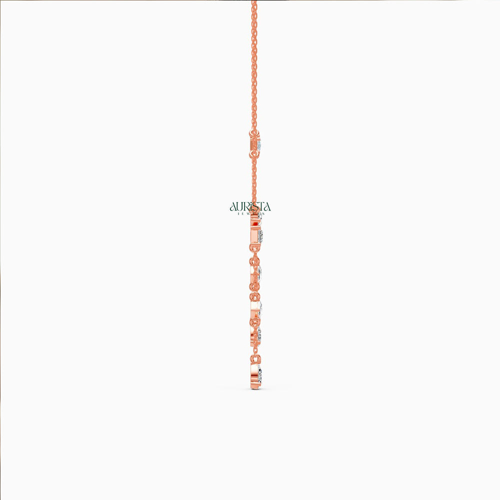 Shimmering Glow Diamond Necklace