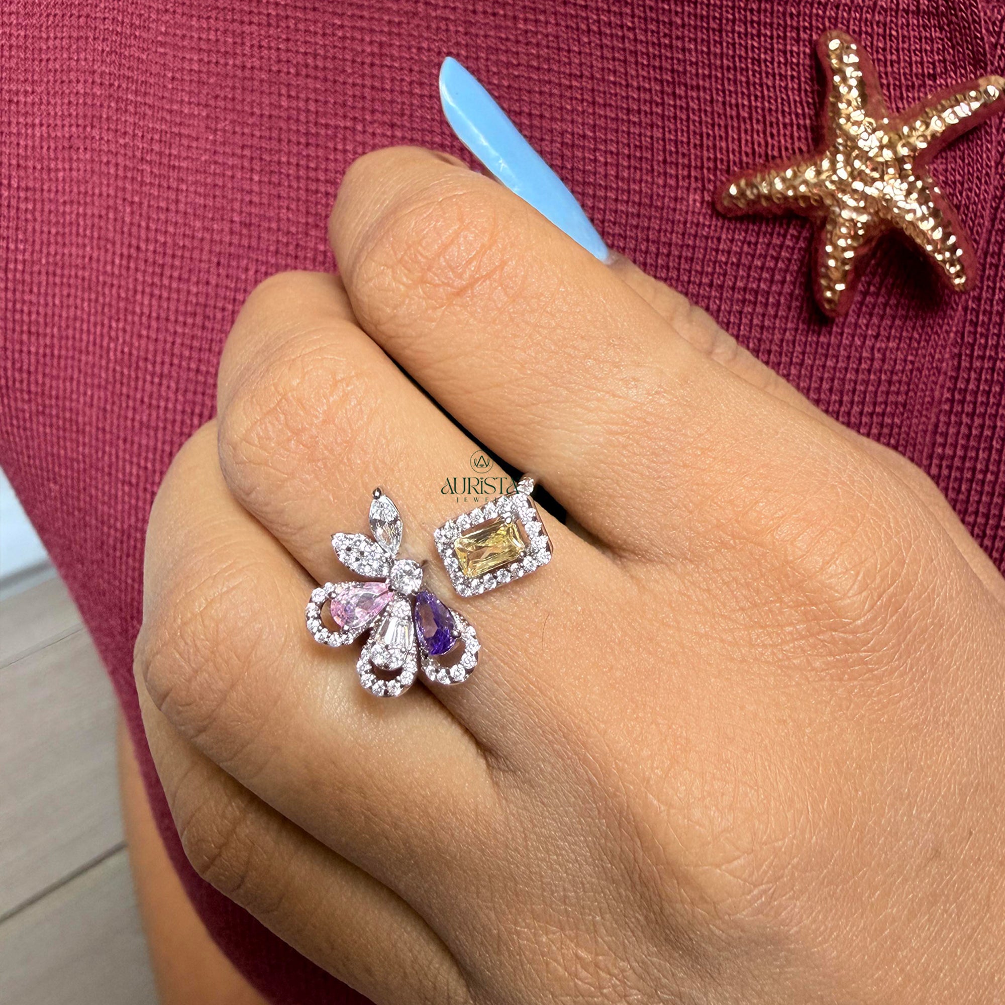 Forever Glow Diamond Moissanite Ring Design