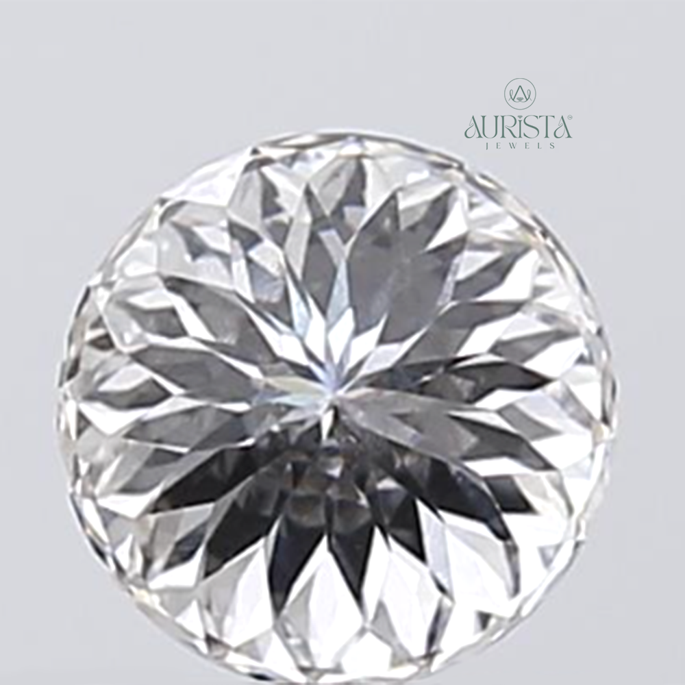 0.75 CT Round Portuguese Shape Lab Diamond for Jewelry