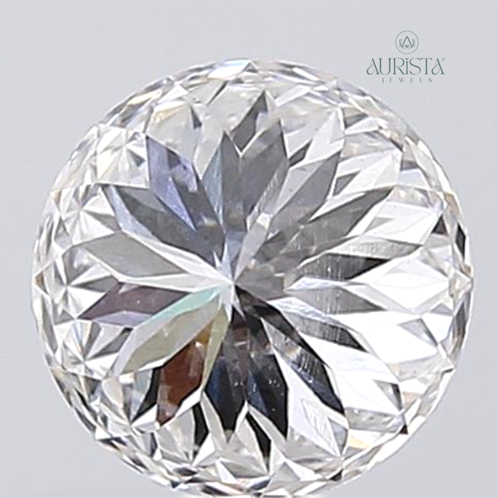 1.50 CT Round Portuguese Shape Lab Diamond for Jewelry