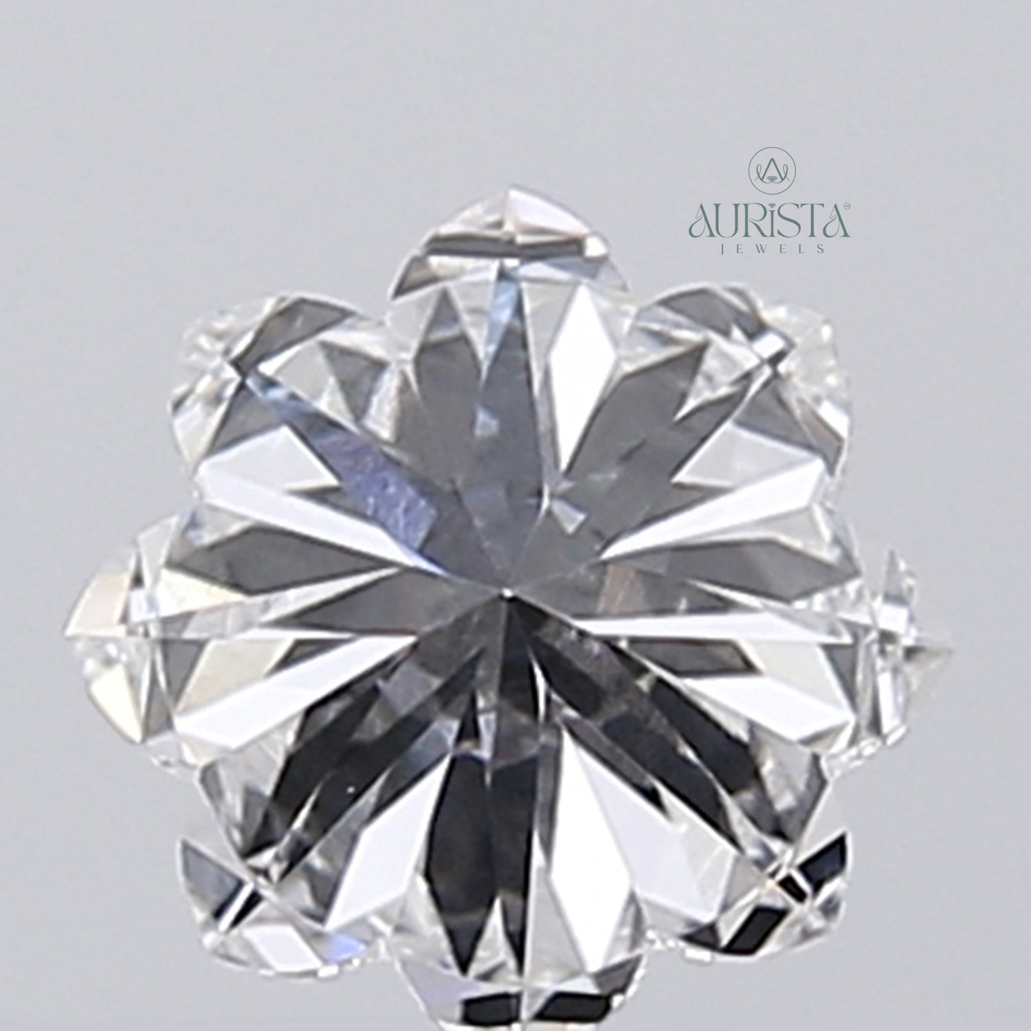 0.75 CT Flower Shape Lab Diamond for Jewelry