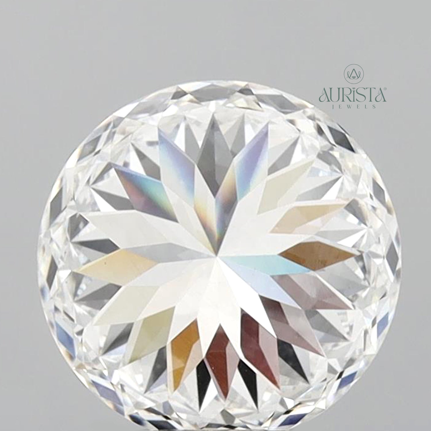 IGI Certified 3.28 CT Round Shape Lab Diamond for Jewelry