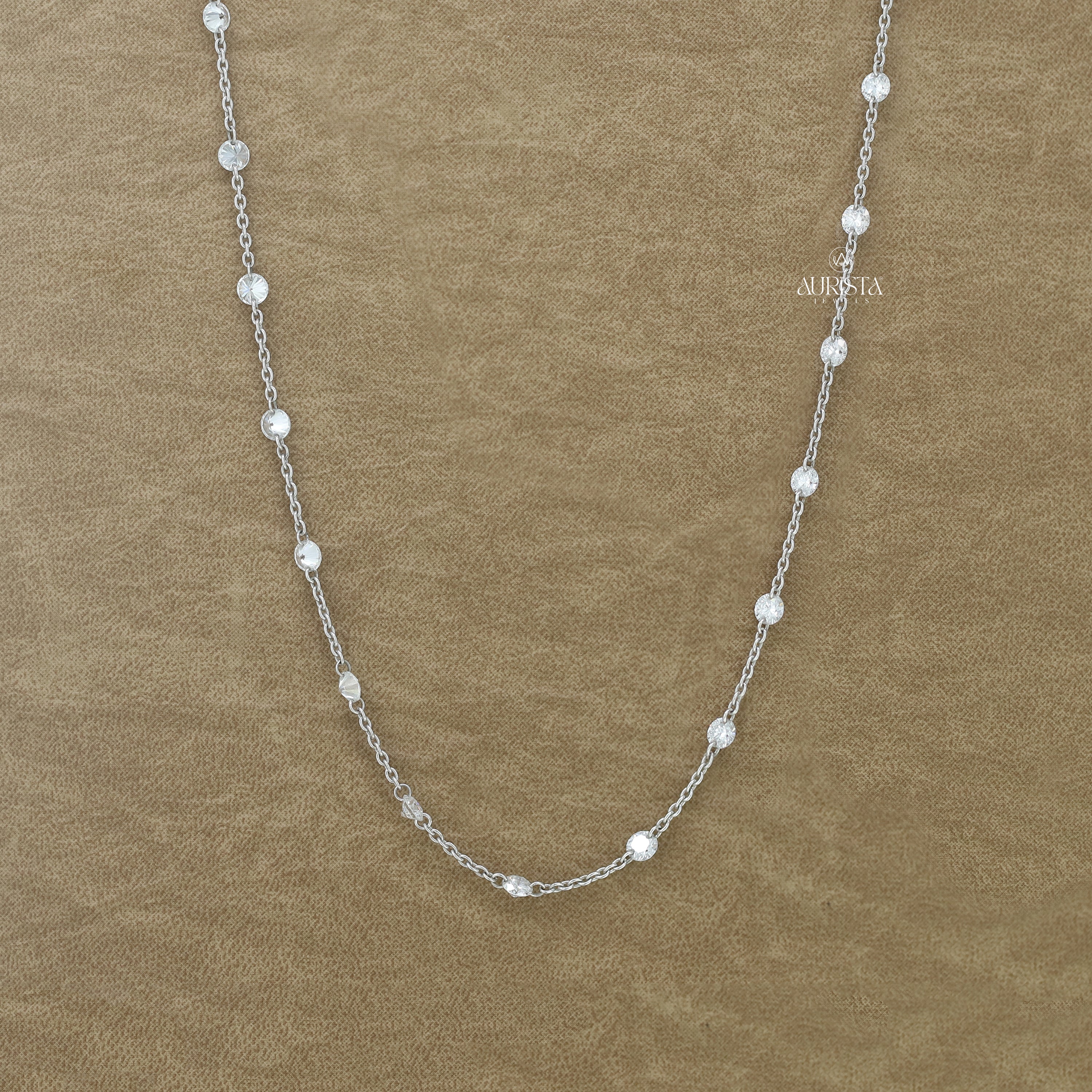 Eternal Radiance Diamond Necklace in Gold