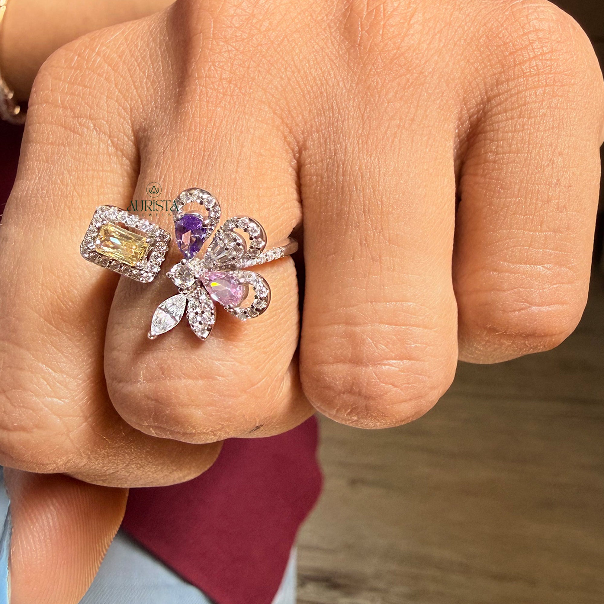 Forever Glow Diamond Moissanite Ring Design