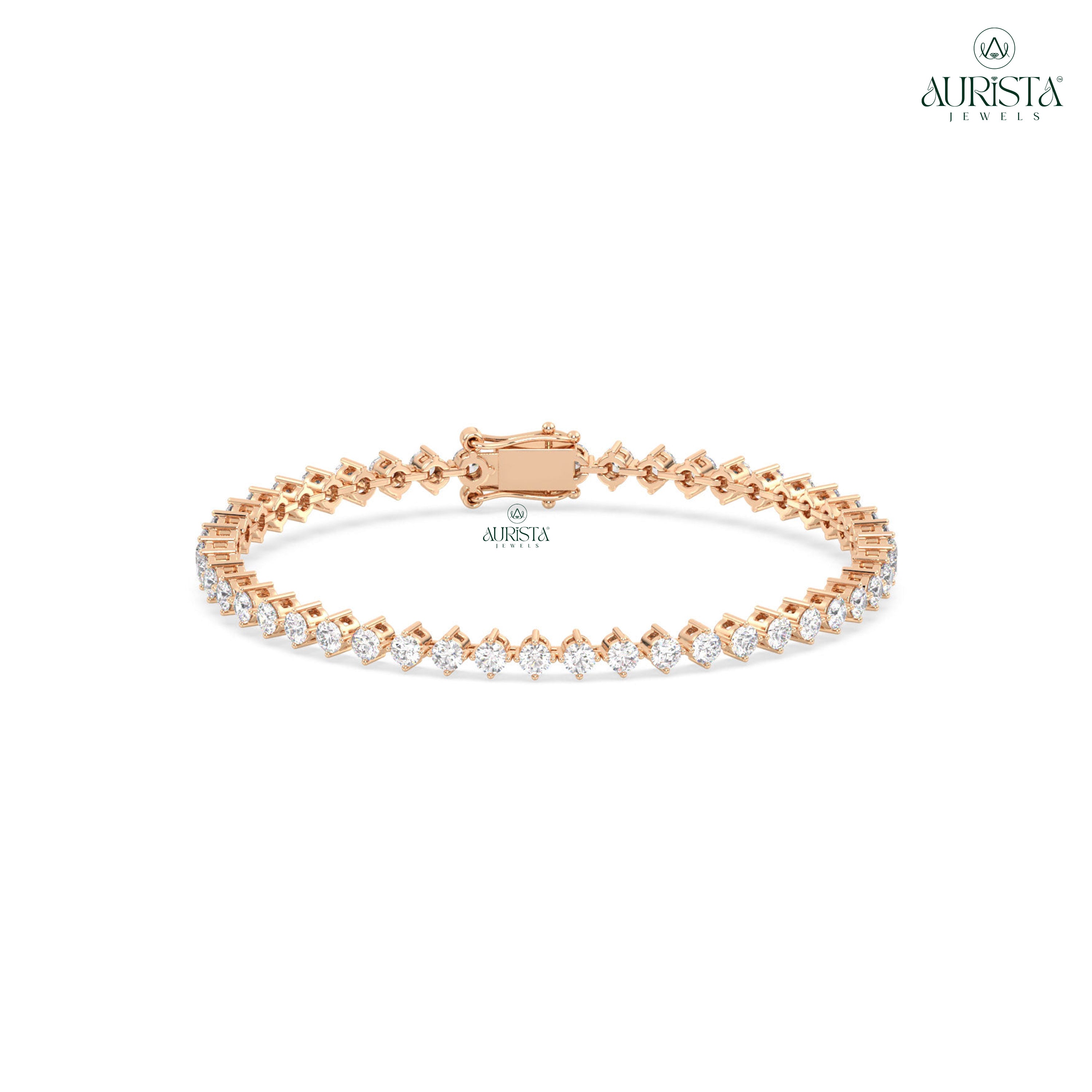 Eternal Embrace – Diamond Bracelet in Gold