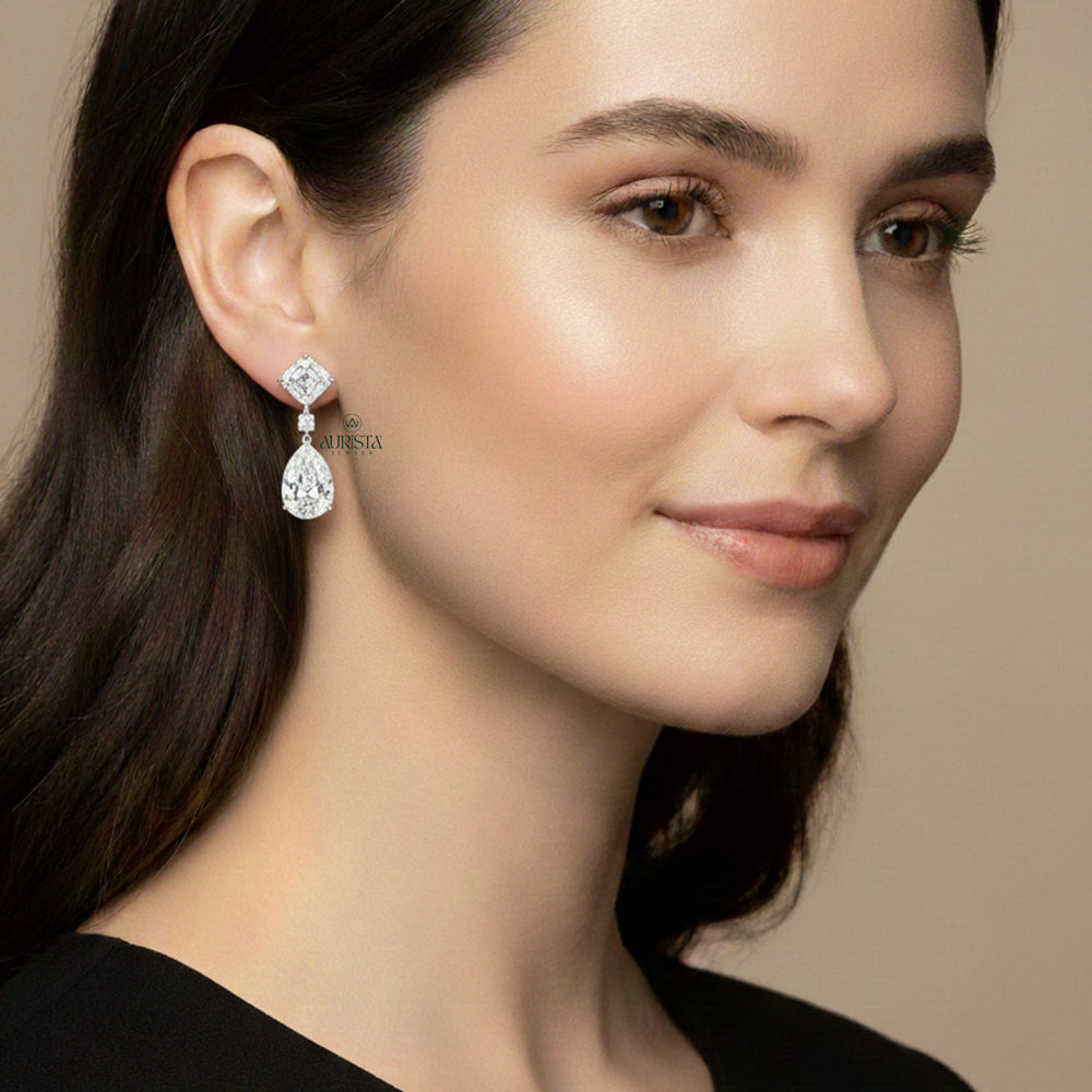 Infinite Radiance – Diamond Earrings