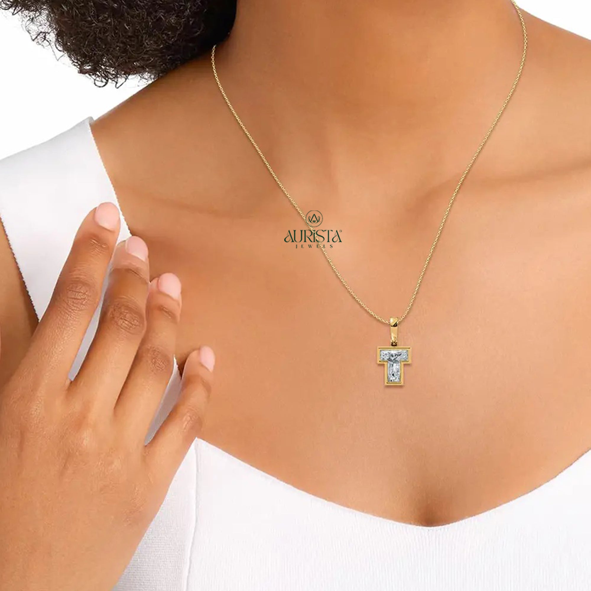 Timeless Gold Initials With Modern Luxury