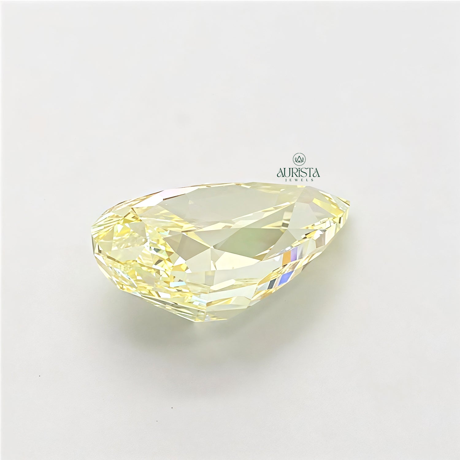 IGI Certified 1.00 CT Pear Shape Lab Diamond for Jewelry