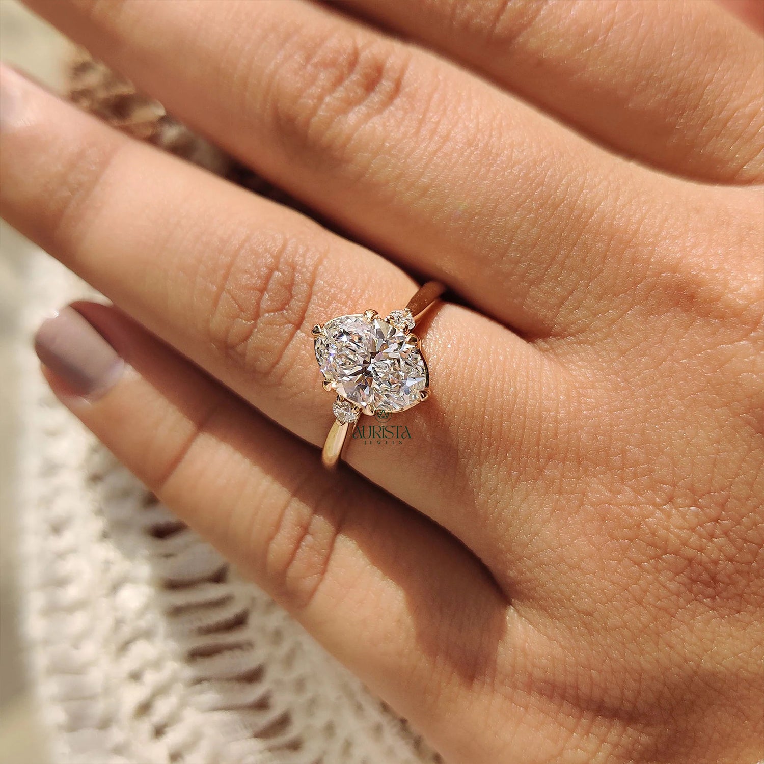 Forever Light – Rich Ring with Elegant Diamond