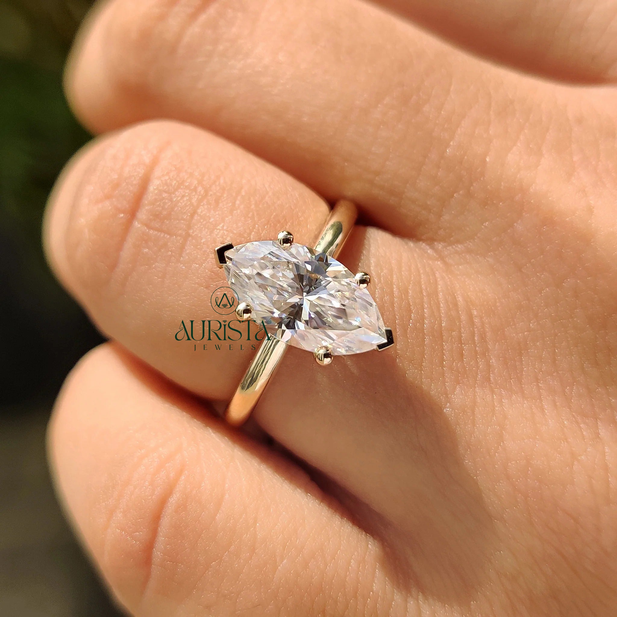 Stunning Marquise Diamond Ring for Everyday Glamour