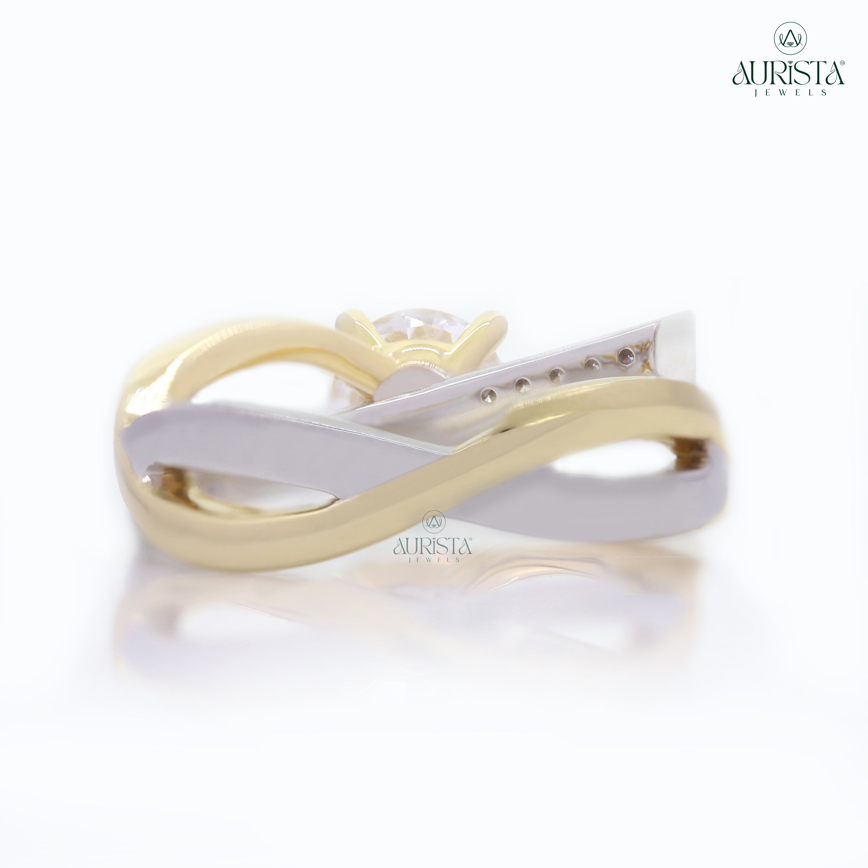 The Diamond of Forever – Custom Round White Diamond Ring