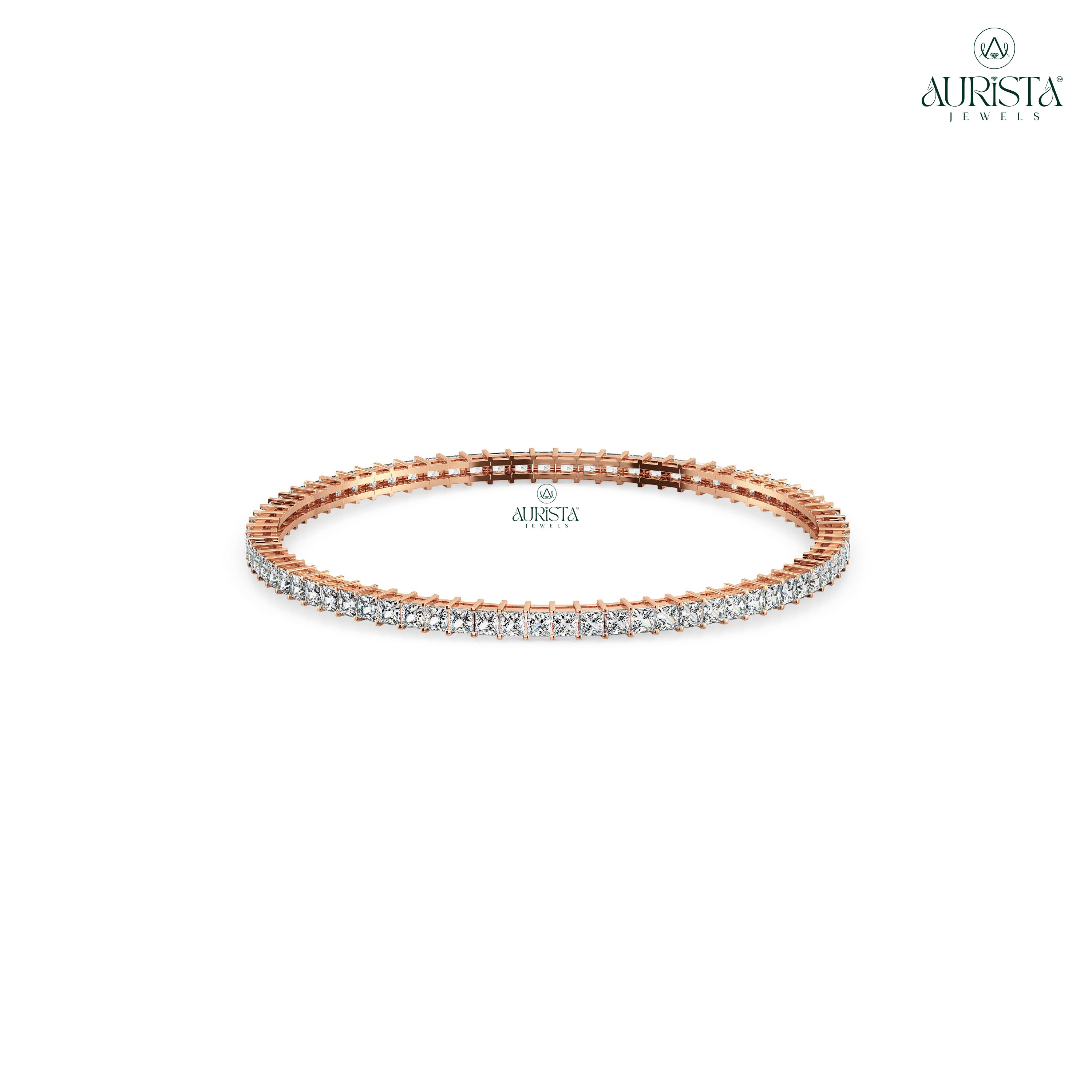 Promise of Light – Tennis Bracelet with Round Diamonds