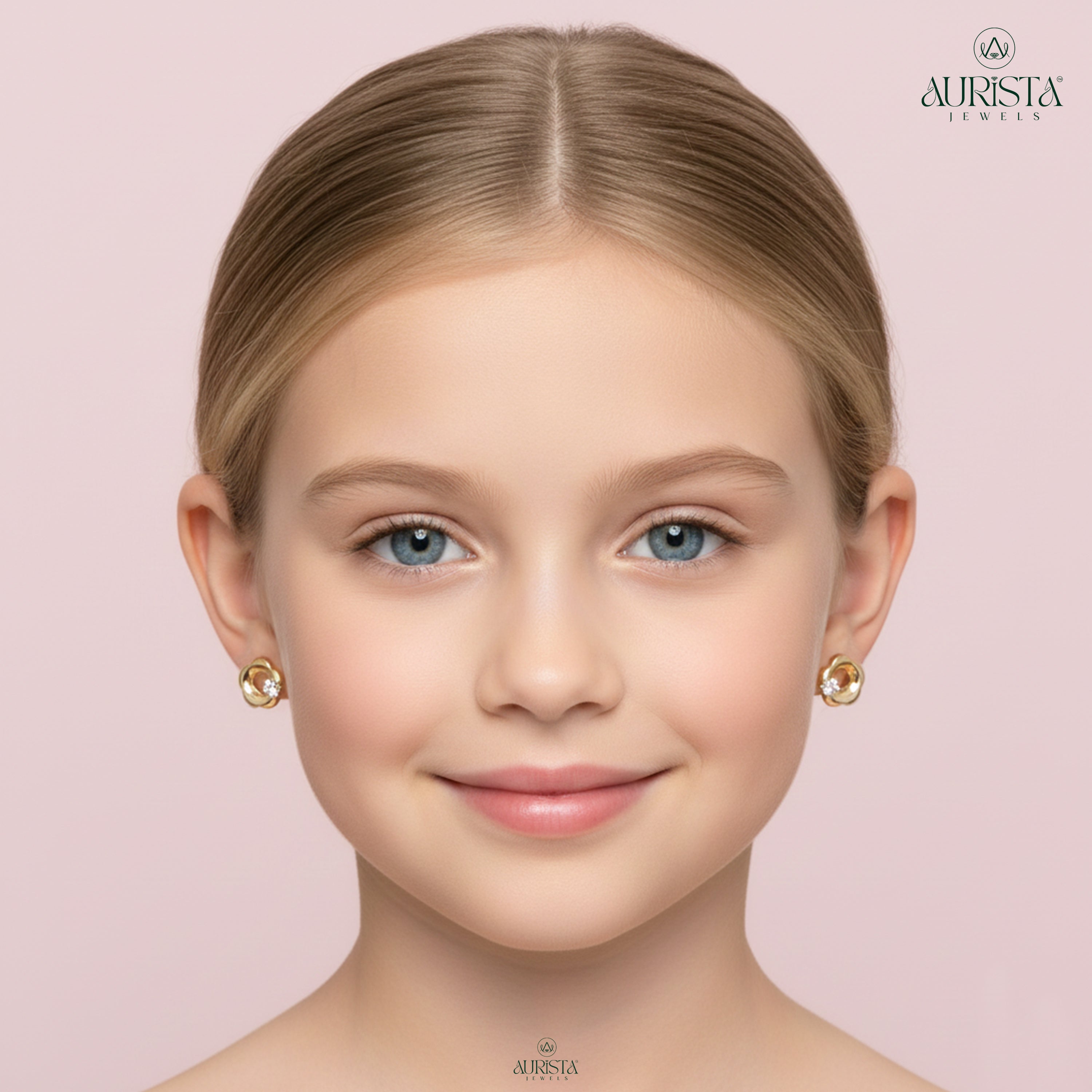 Forever Shine – White Diamond Earrings