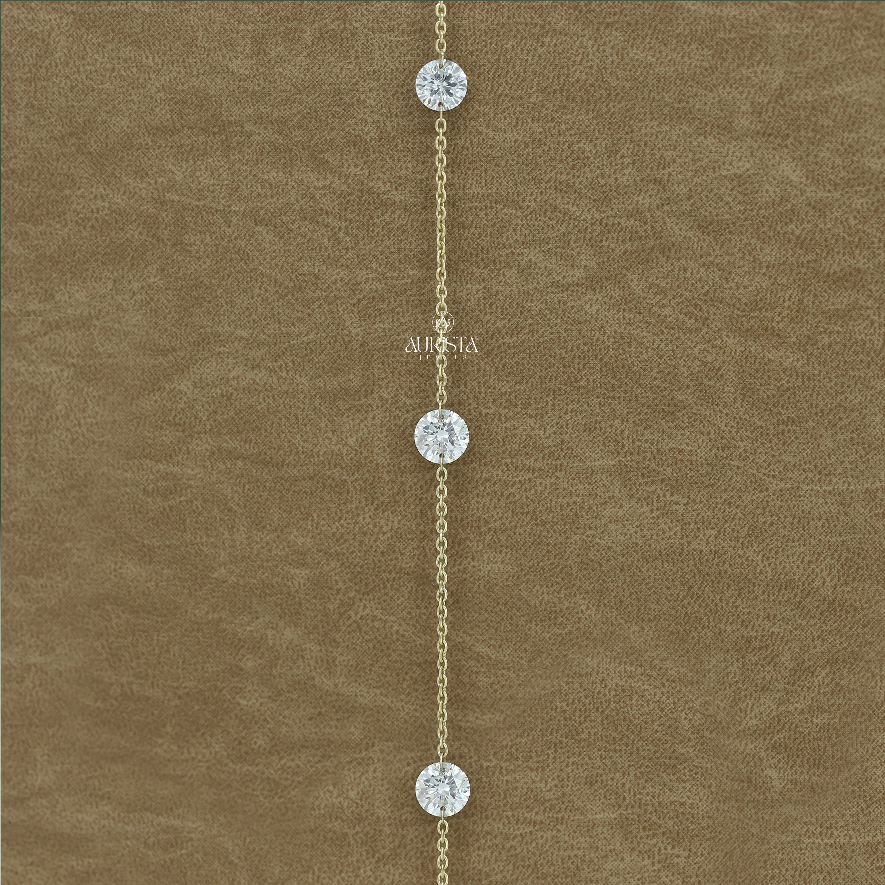 Forever Glow Diamond Necklace in Gold