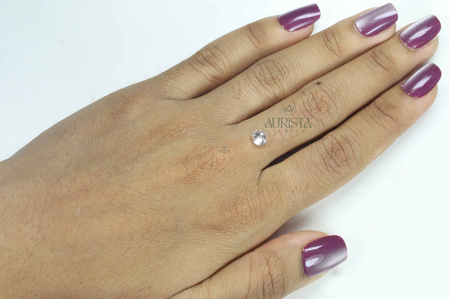 0.75 CT Round Portuguese Shape Lab Diamond for Jewelry