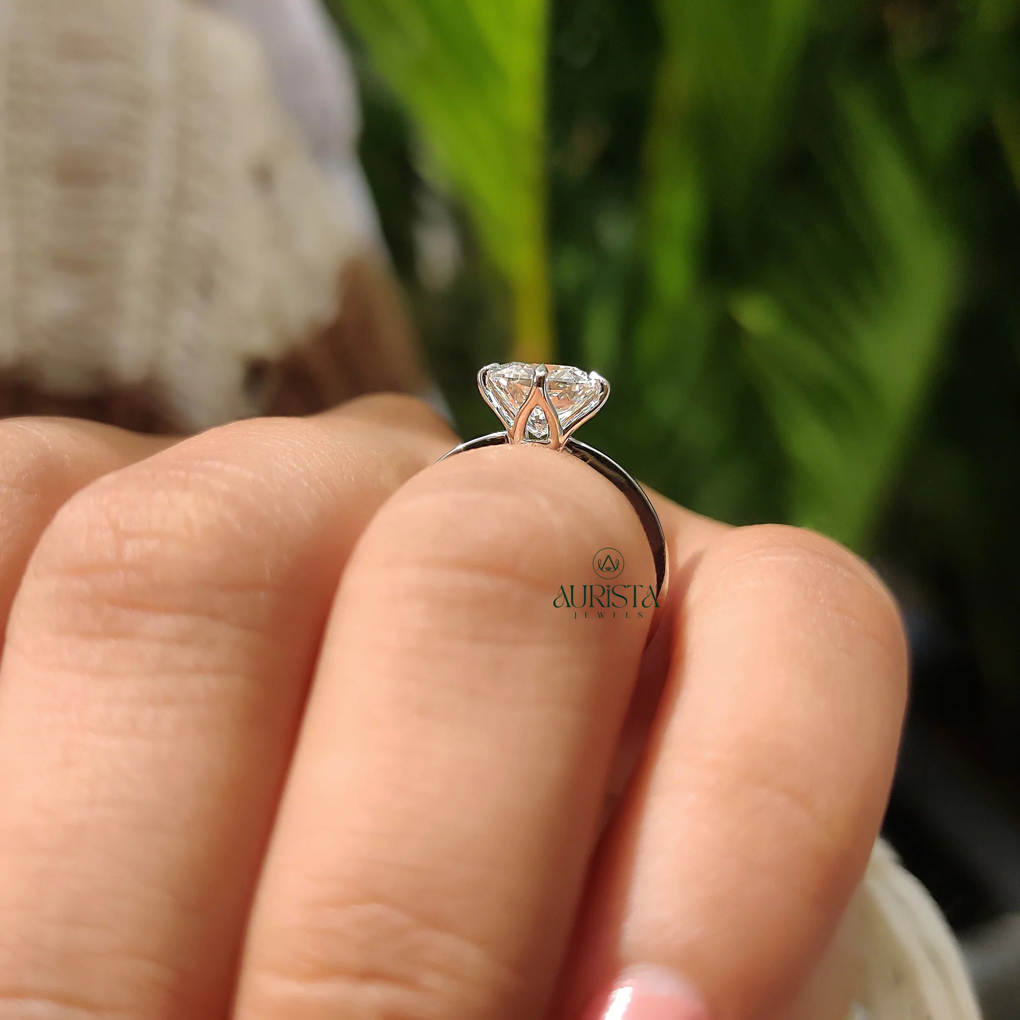 Dreamy Cushion Cut Solitaire Ring