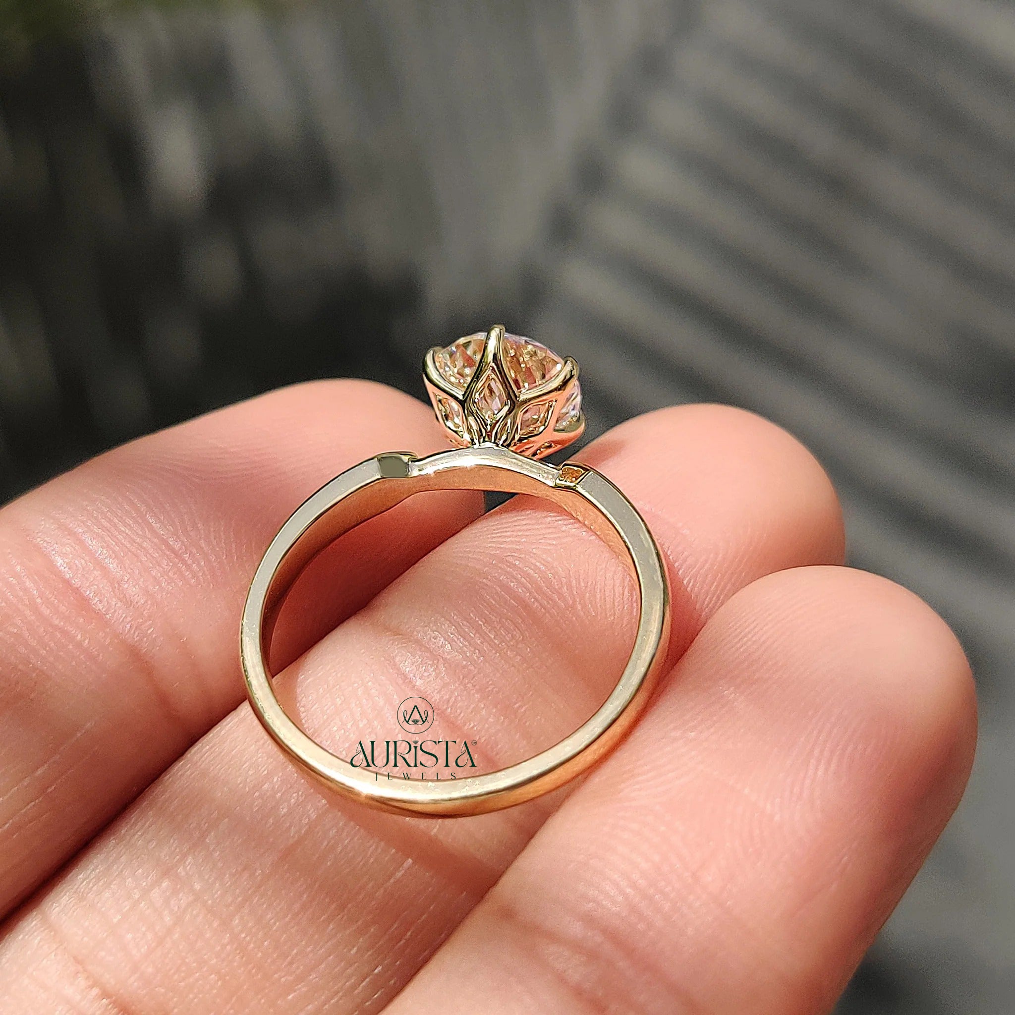 Timeless Solitaire Lab Grown Diamond Ring