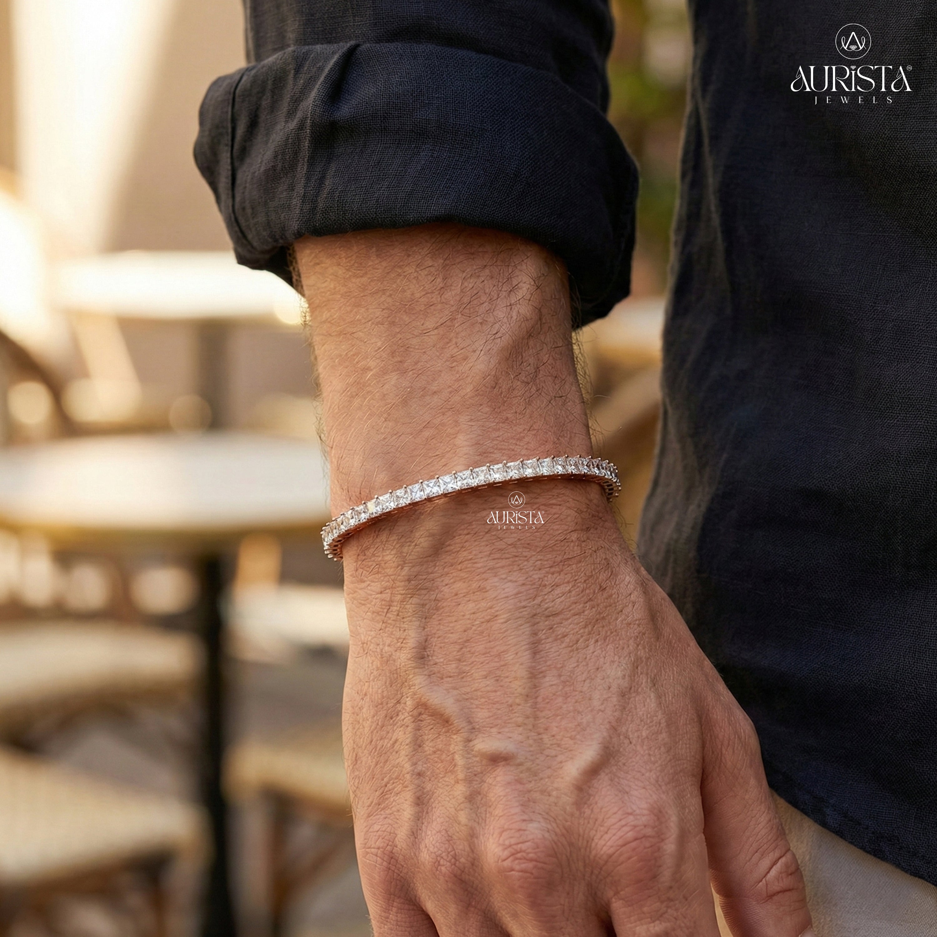 Vow in Gold – Gold Princess Diamond Bangle